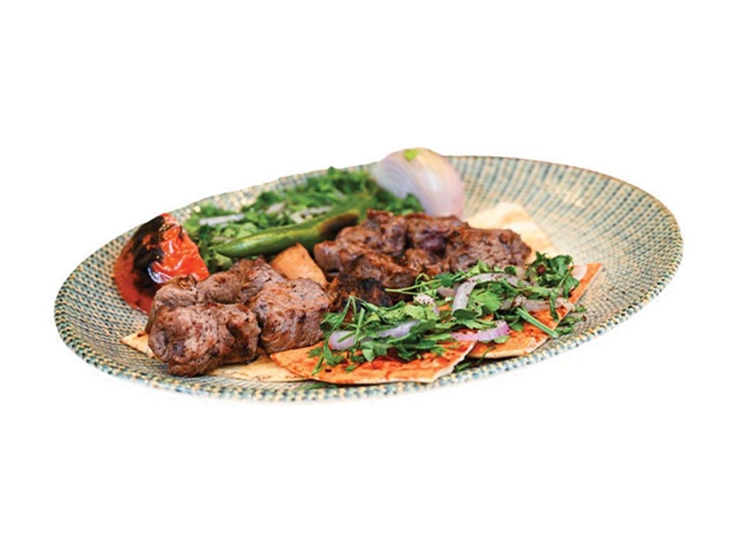 Grilled Meat Cubes