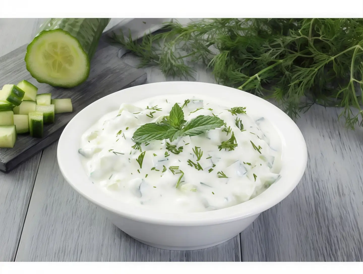 Yogurt With Cucumber