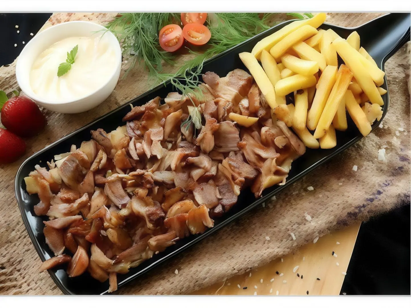 Large Shawarma Plate