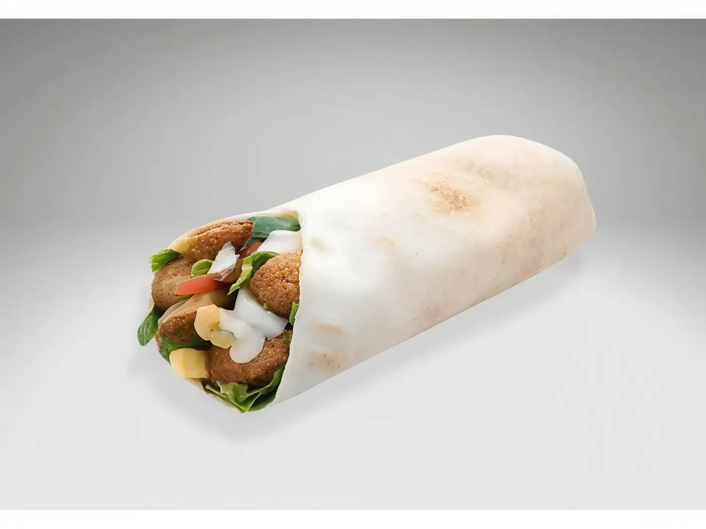 ساندوتش فلافل مشكل عادي