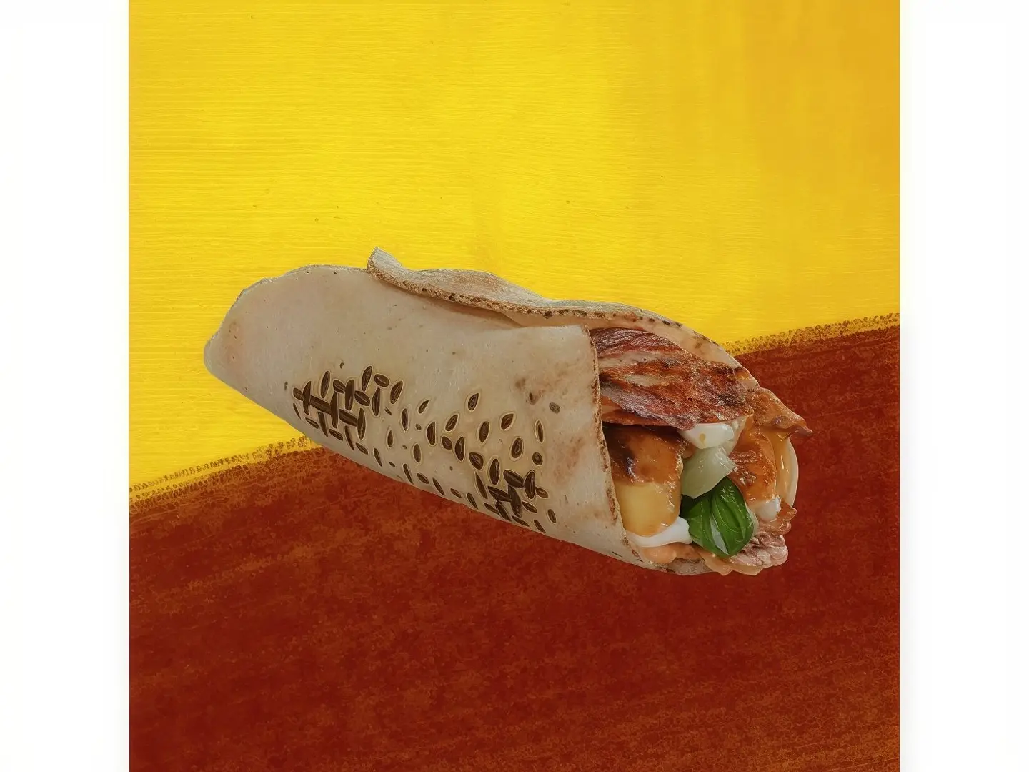 ساندوتش صاروخ تورتيلا