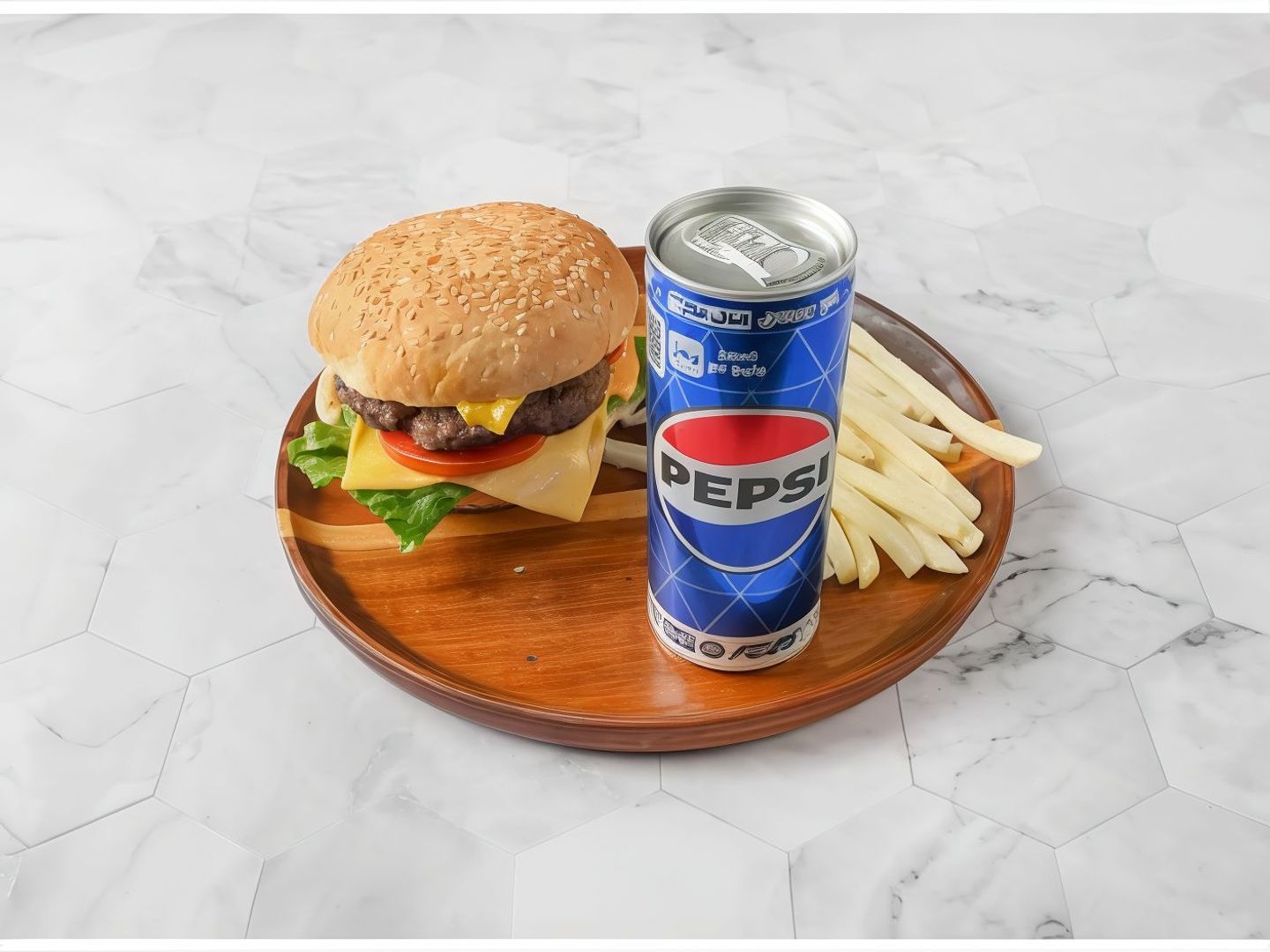 Beef Burger Meal