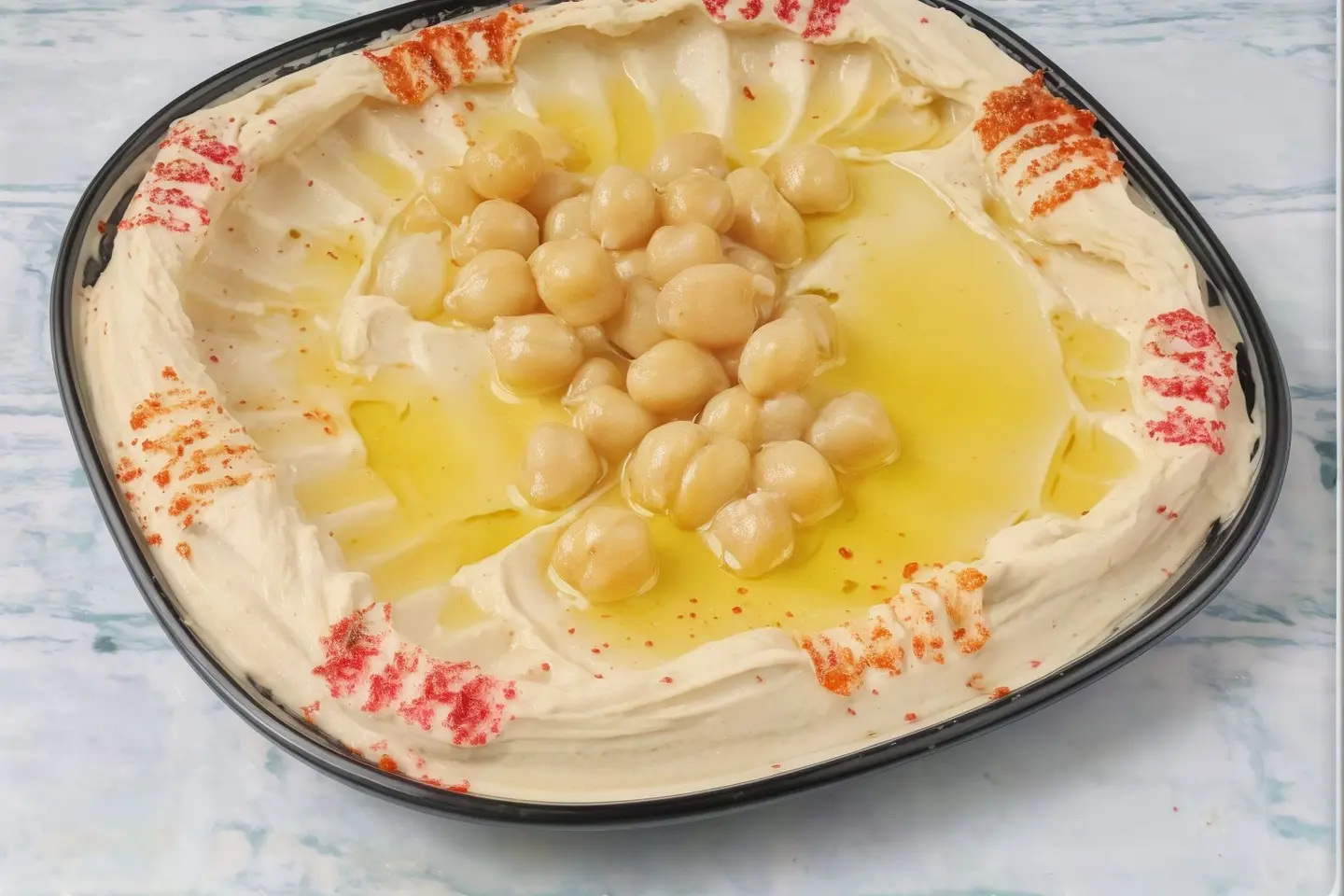 صحن حمص صغير