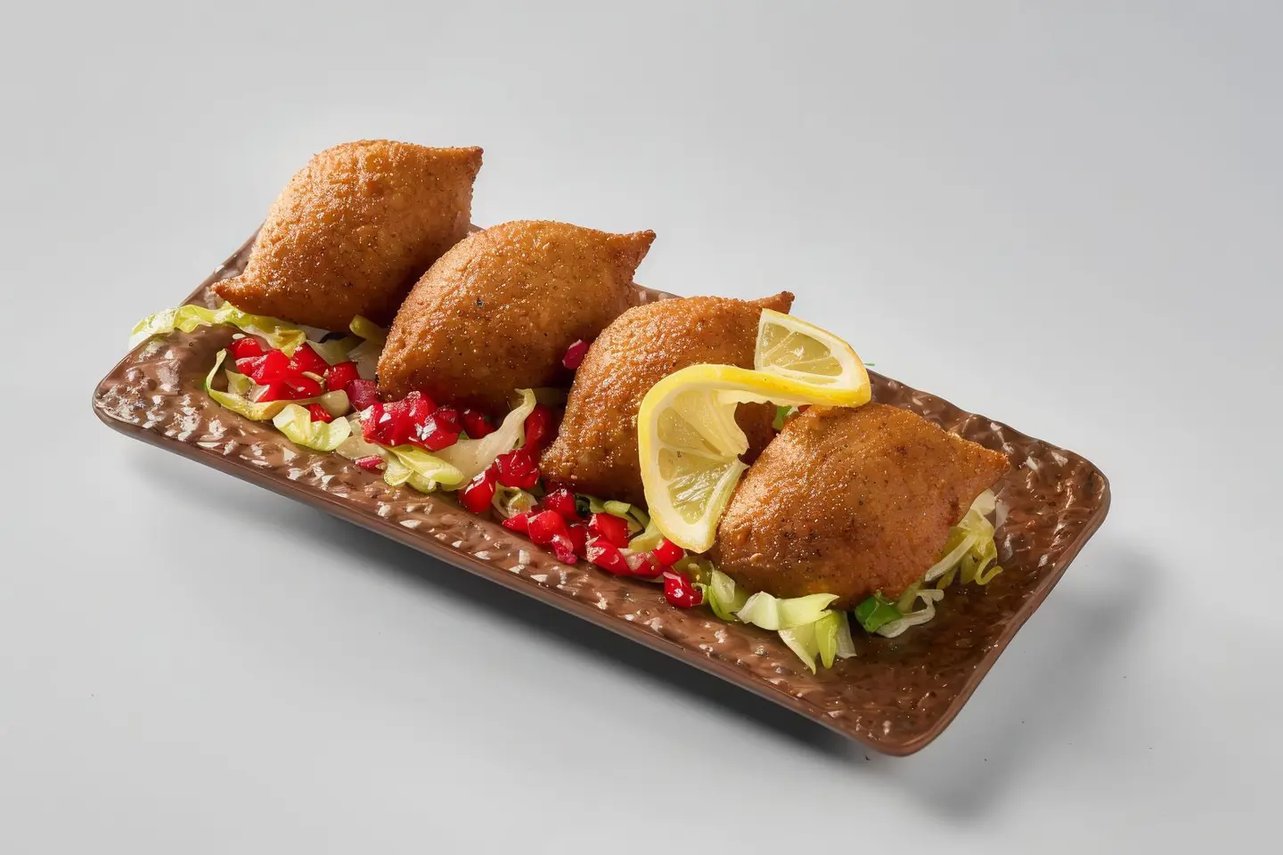 Fried Meat Kibbeh