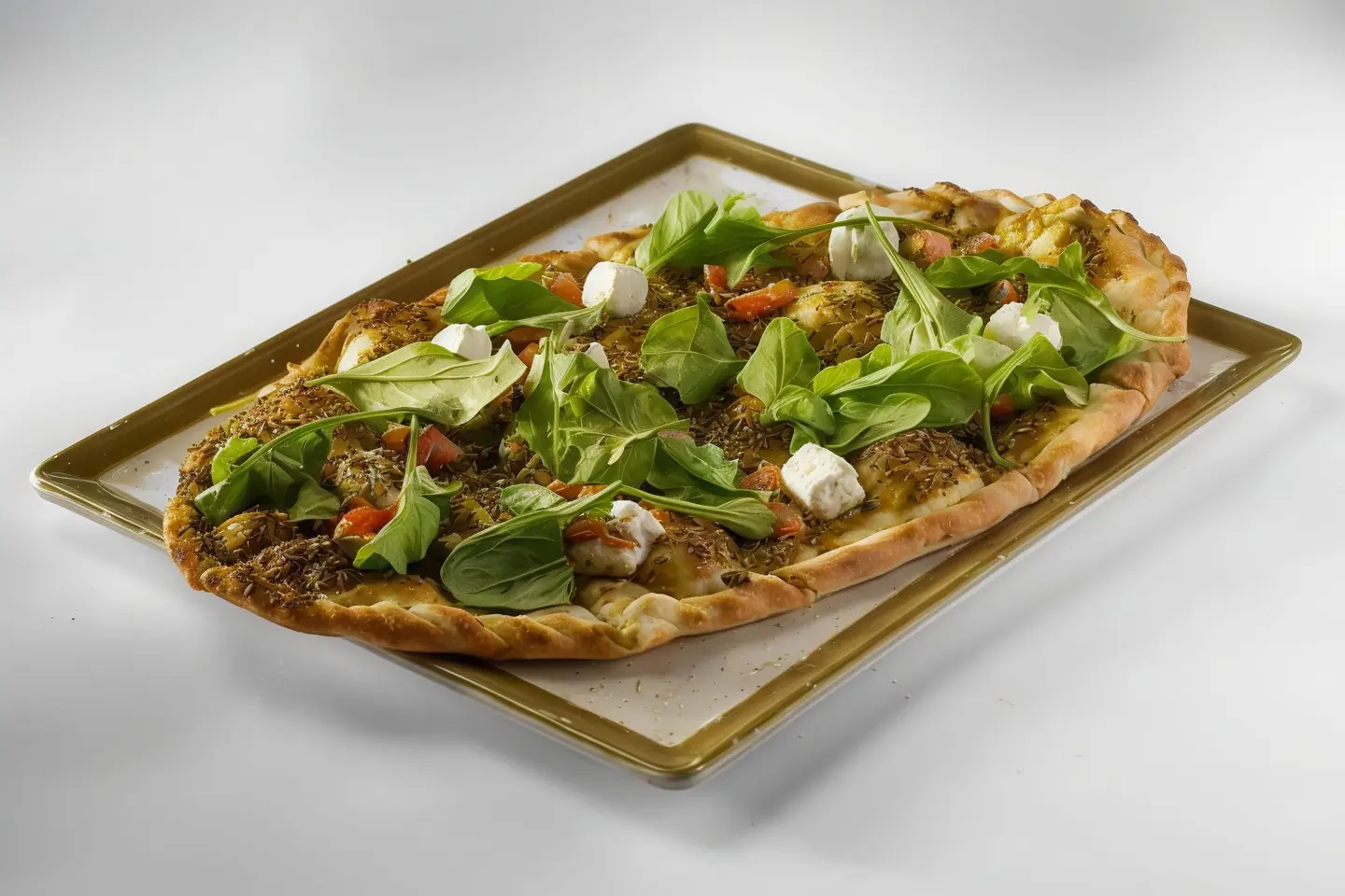 Zaatar And Cheese Pie