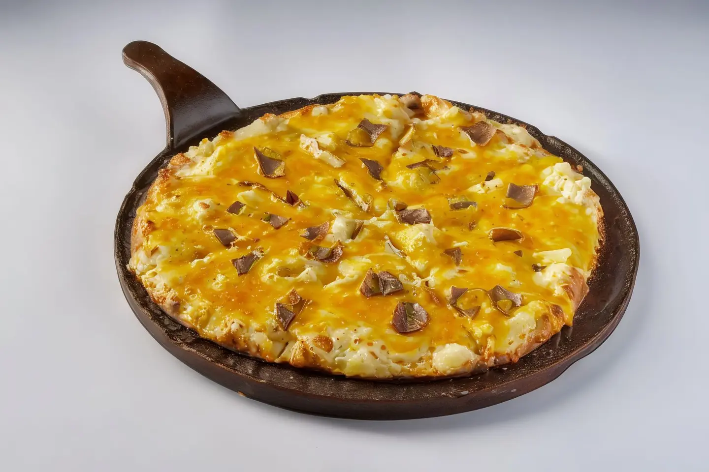 Mankousha Egg With Basturma