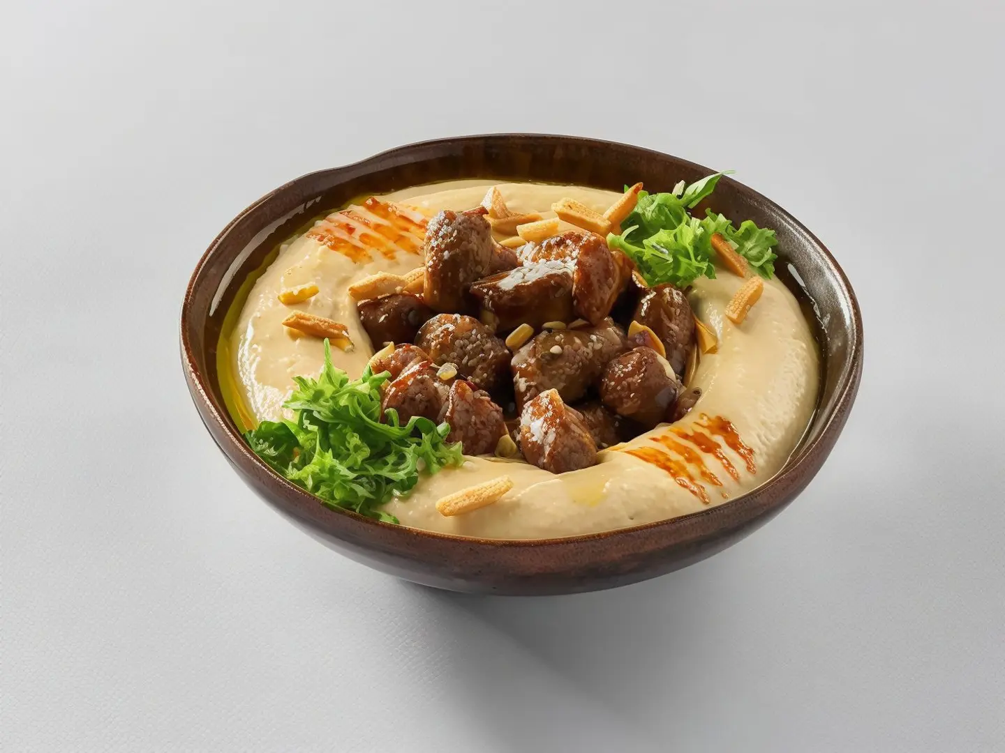 Hummus With Sausage