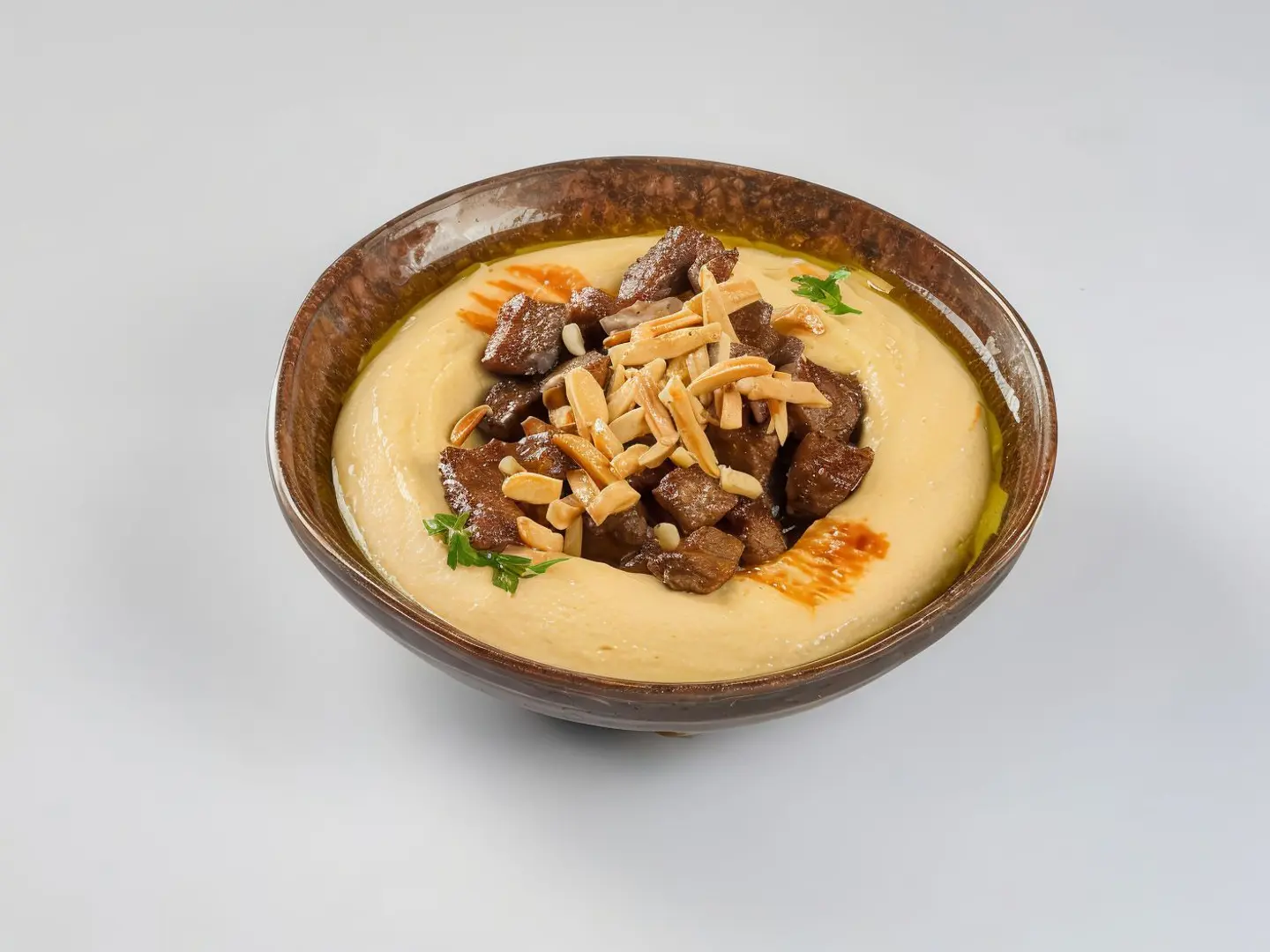 Hummus With Meat