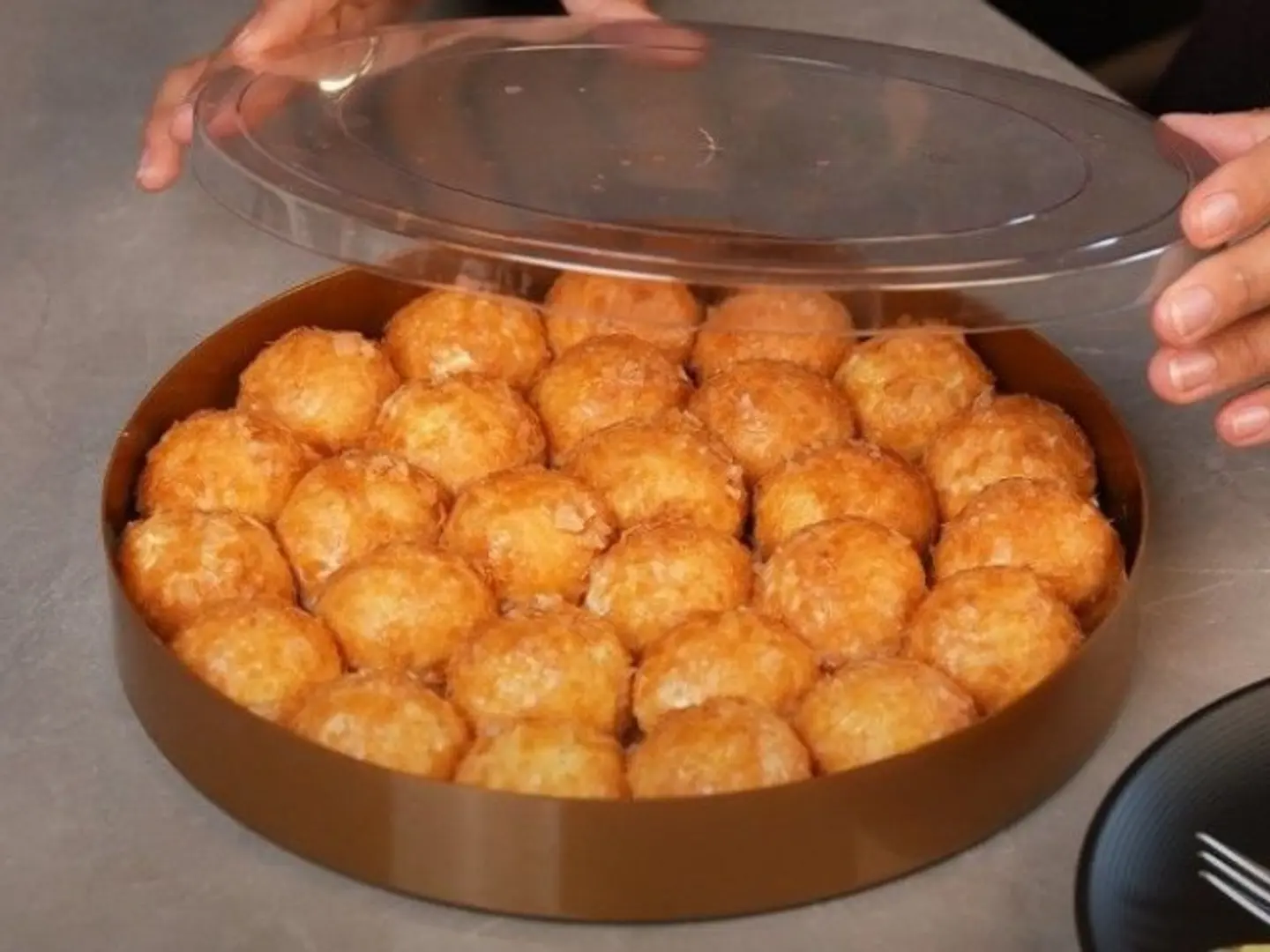 إكلير صغير بالحليب