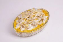معصوب قشطة مع سمن