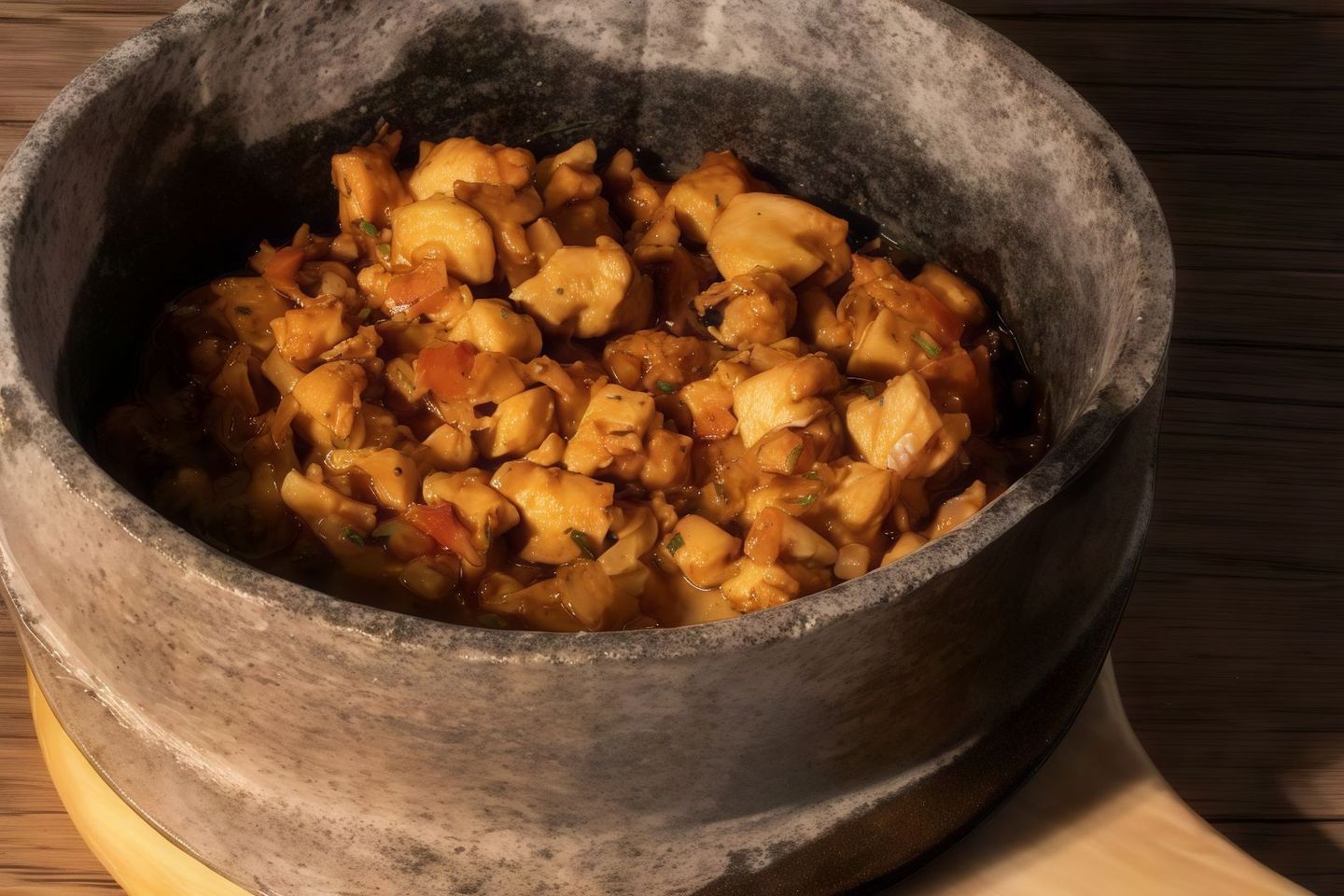 Chicken Mgalgal - Cheddar Cheese