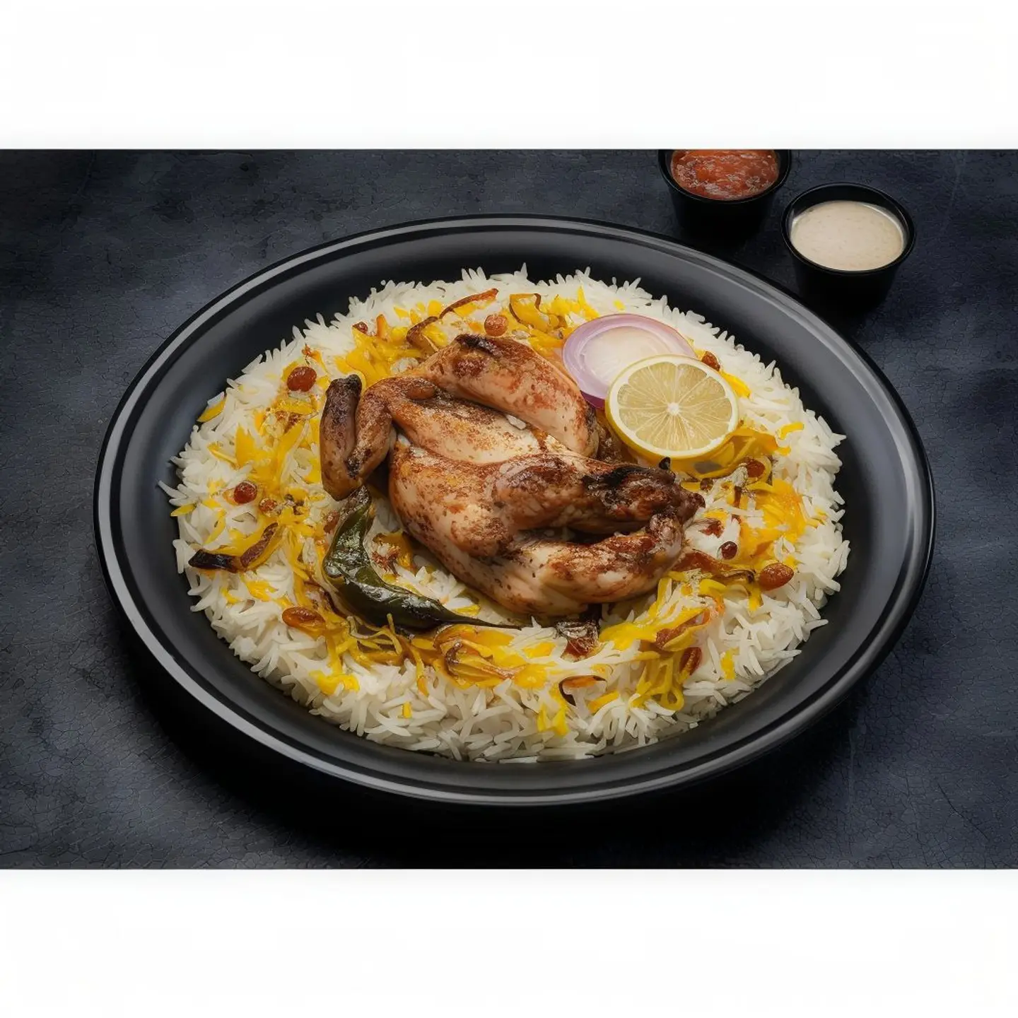 حبة دجاج مظبي حراق