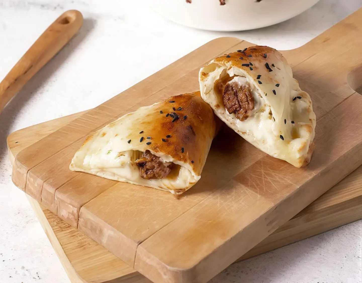 لبنة بالكباب