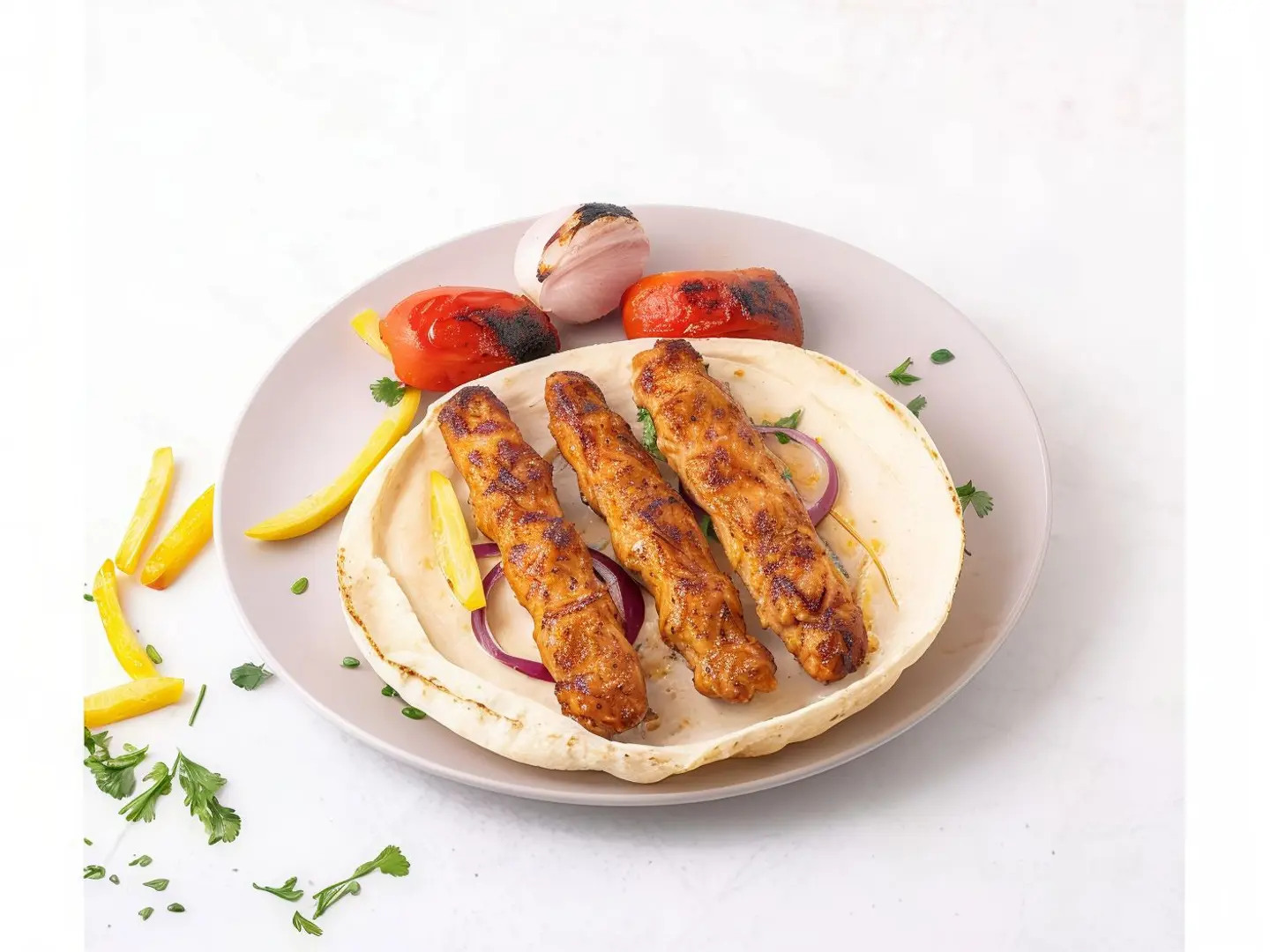 For One Person Kebab Chicken
