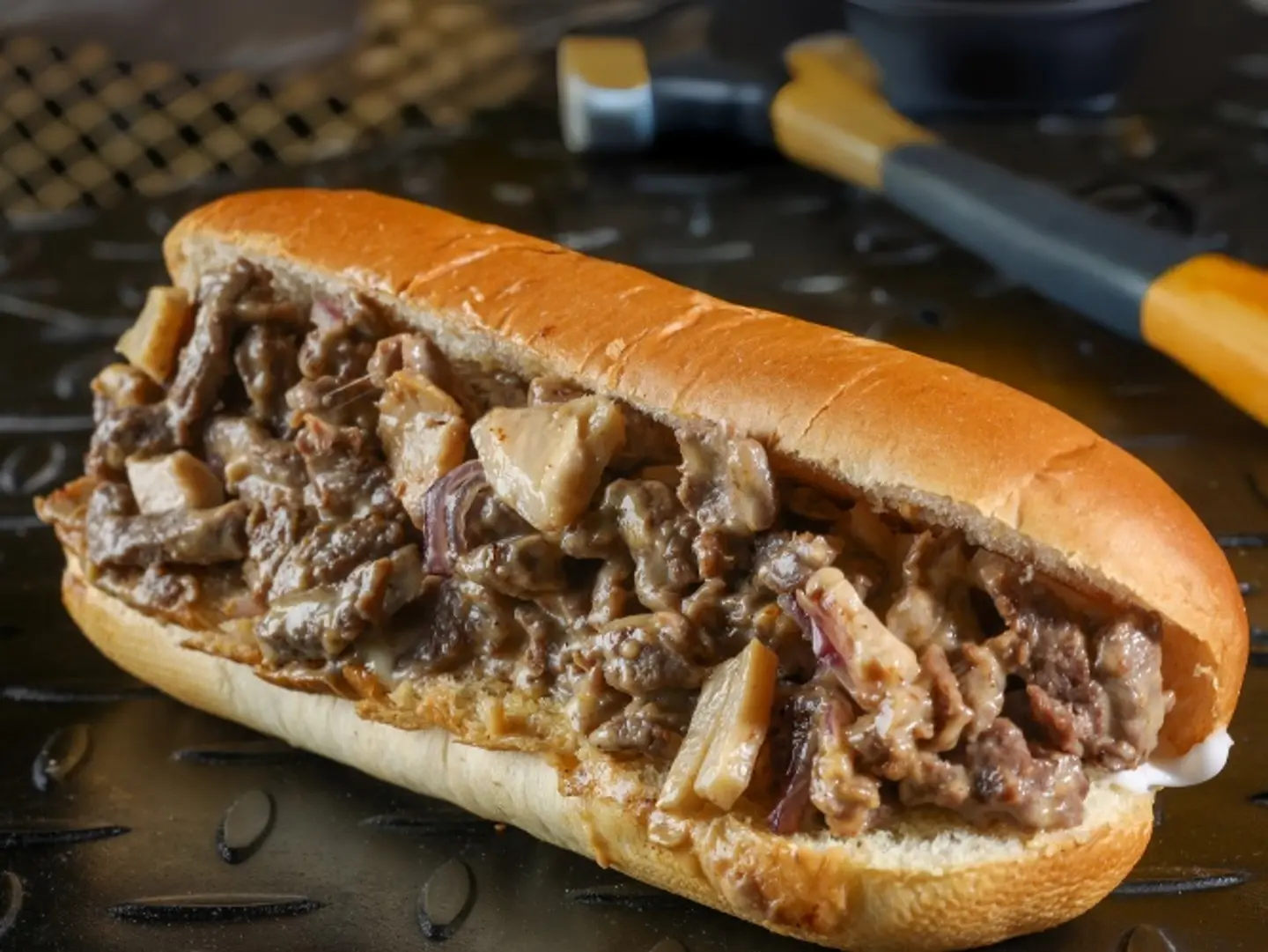 Mushroom Steak Sandwich