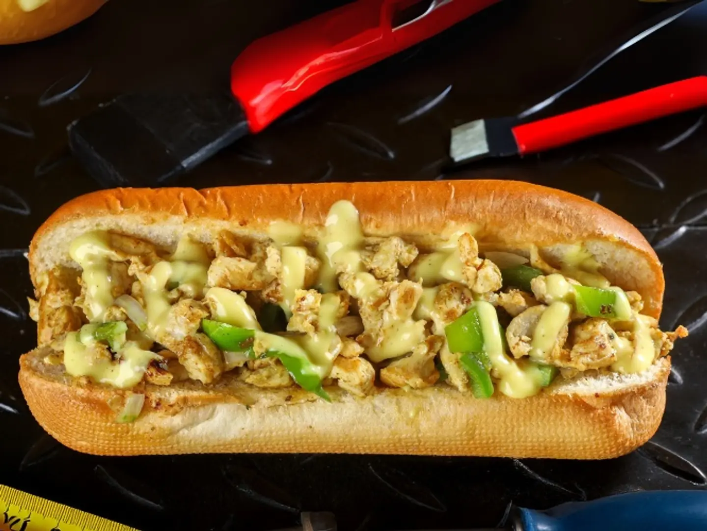 Plus Mince Fajita Sandwich Chicken