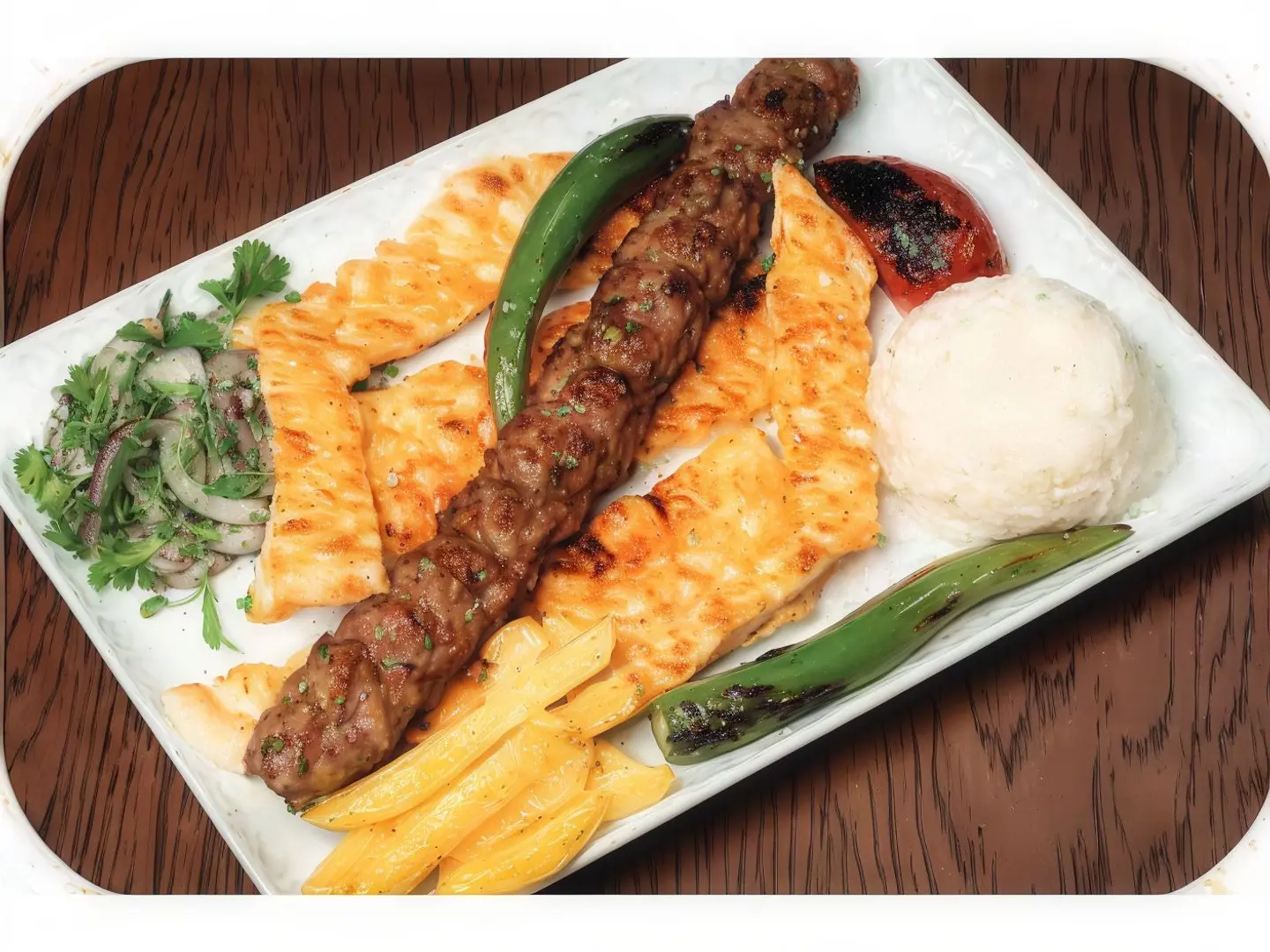 Kebab With Pistachio