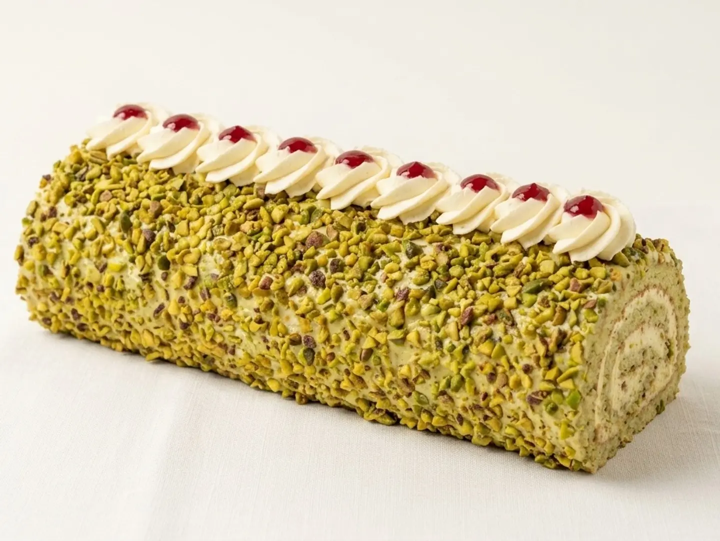 Pistachio Swiss Roll