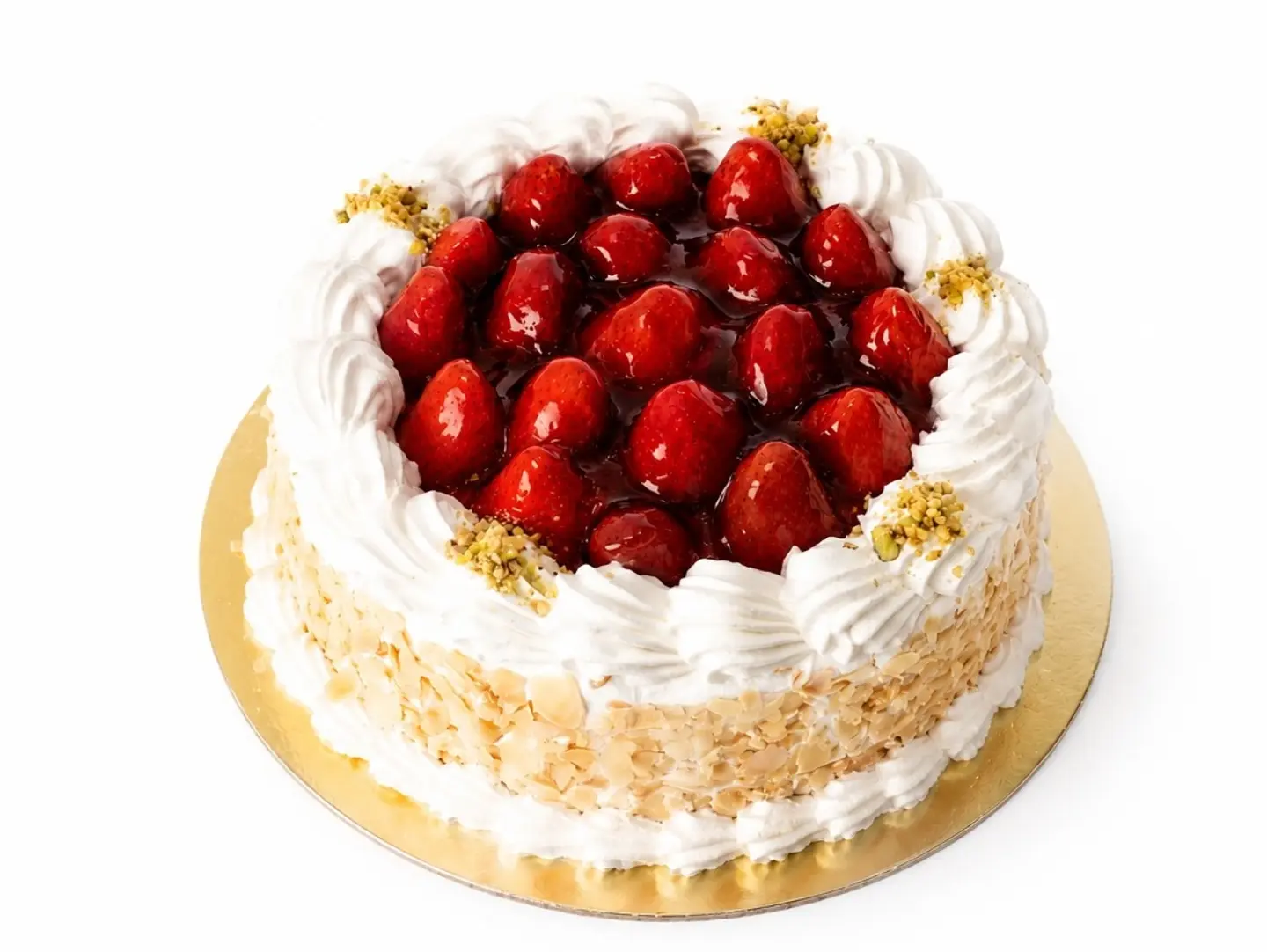 Strawberry Cake Size 20 Cm