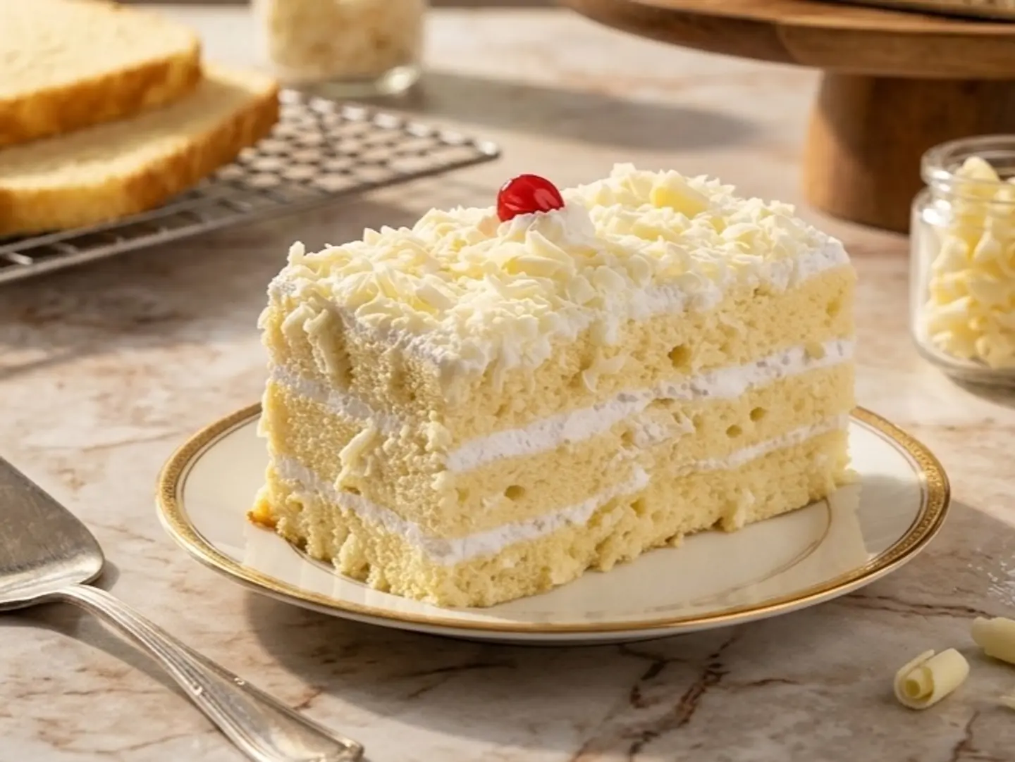 White Feast Cake