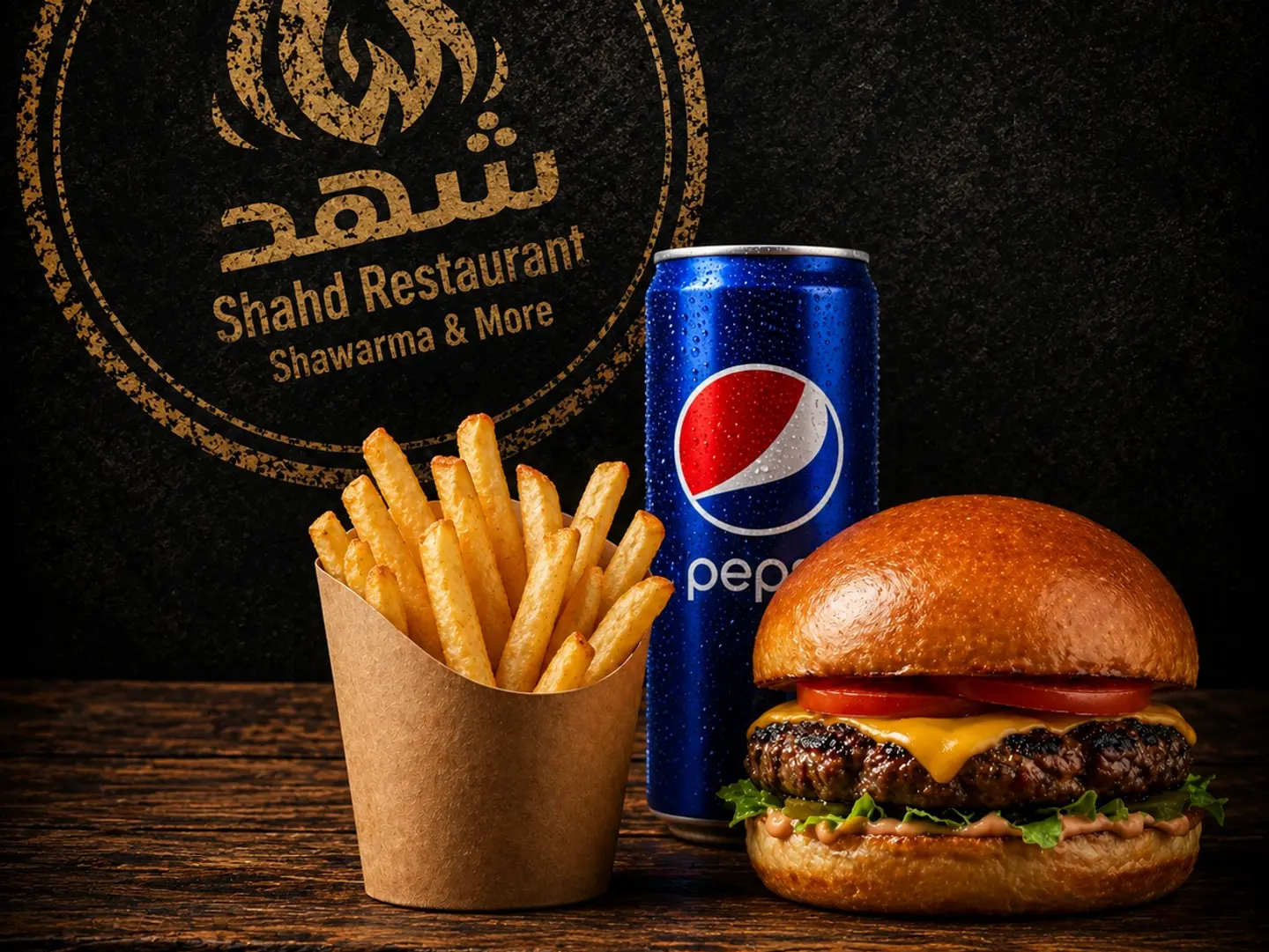 Meat Burger Combo