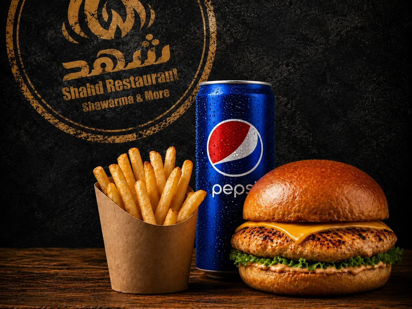 Chicken Burger Combo