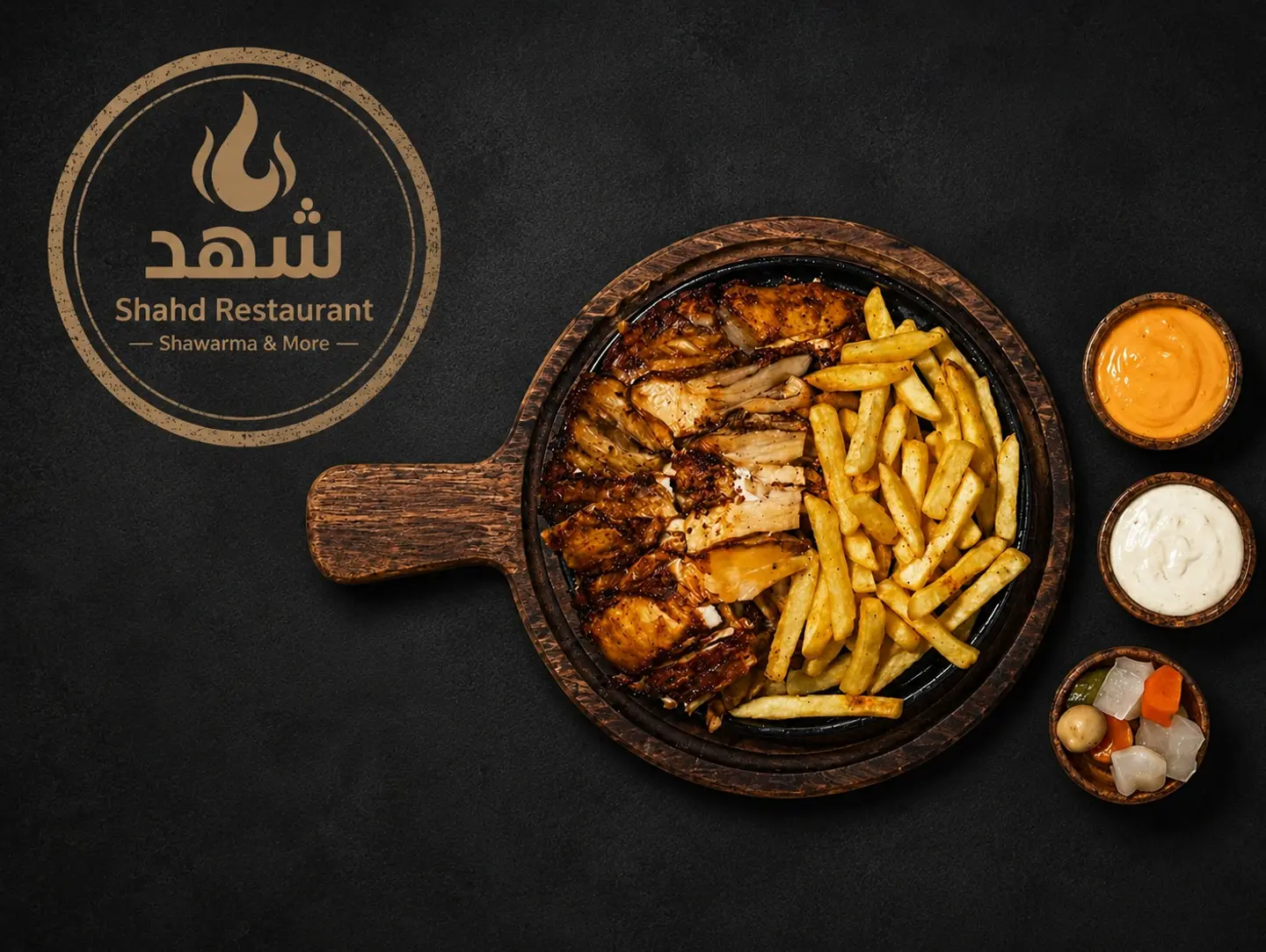 Arabic Shawarma Plate