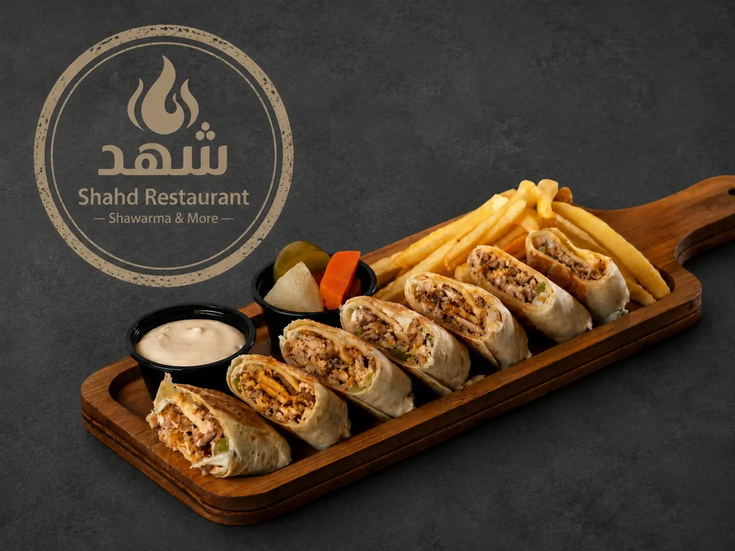 Arabic Shawarma 6 Pcs