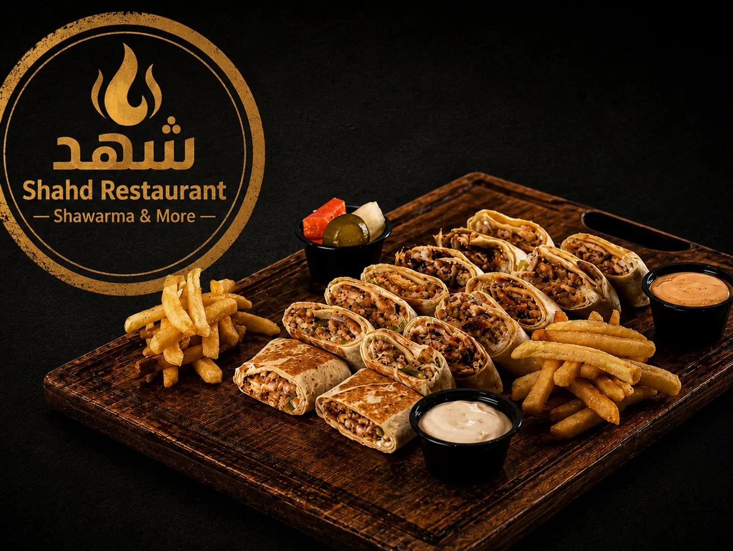 Arabic Shawarma Large 12 Pcs