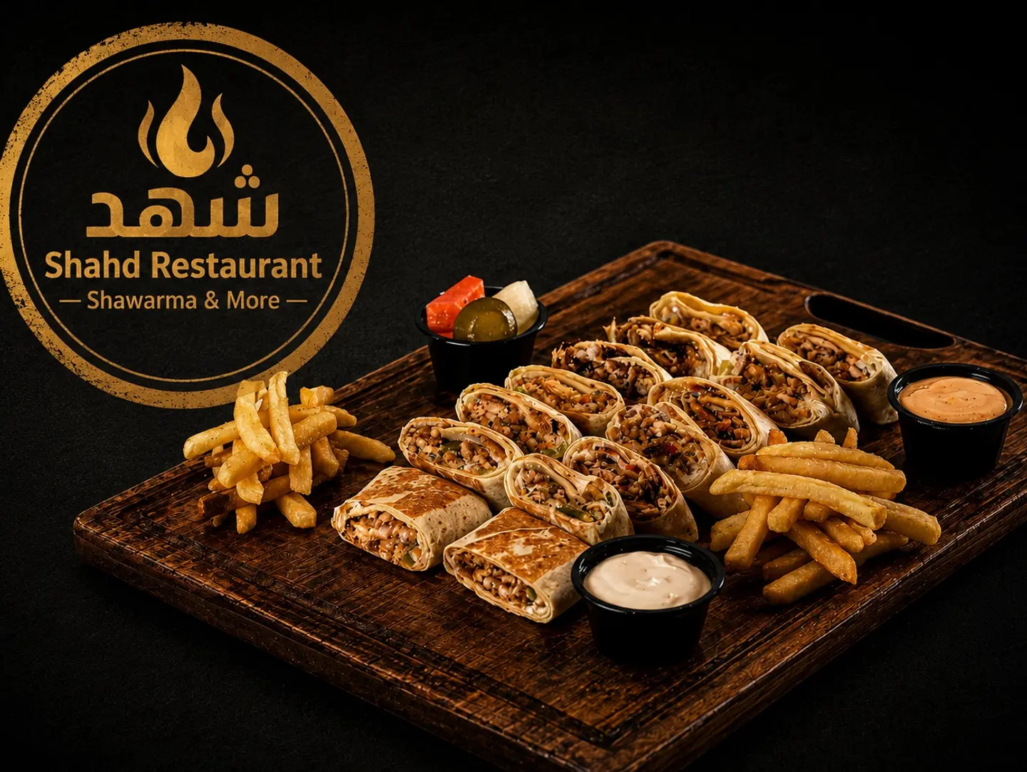 Oven Arabic Shawarma 12 Pcs