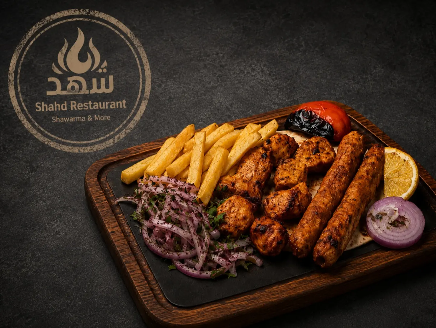 Mixed Chicken - 4 Skewers