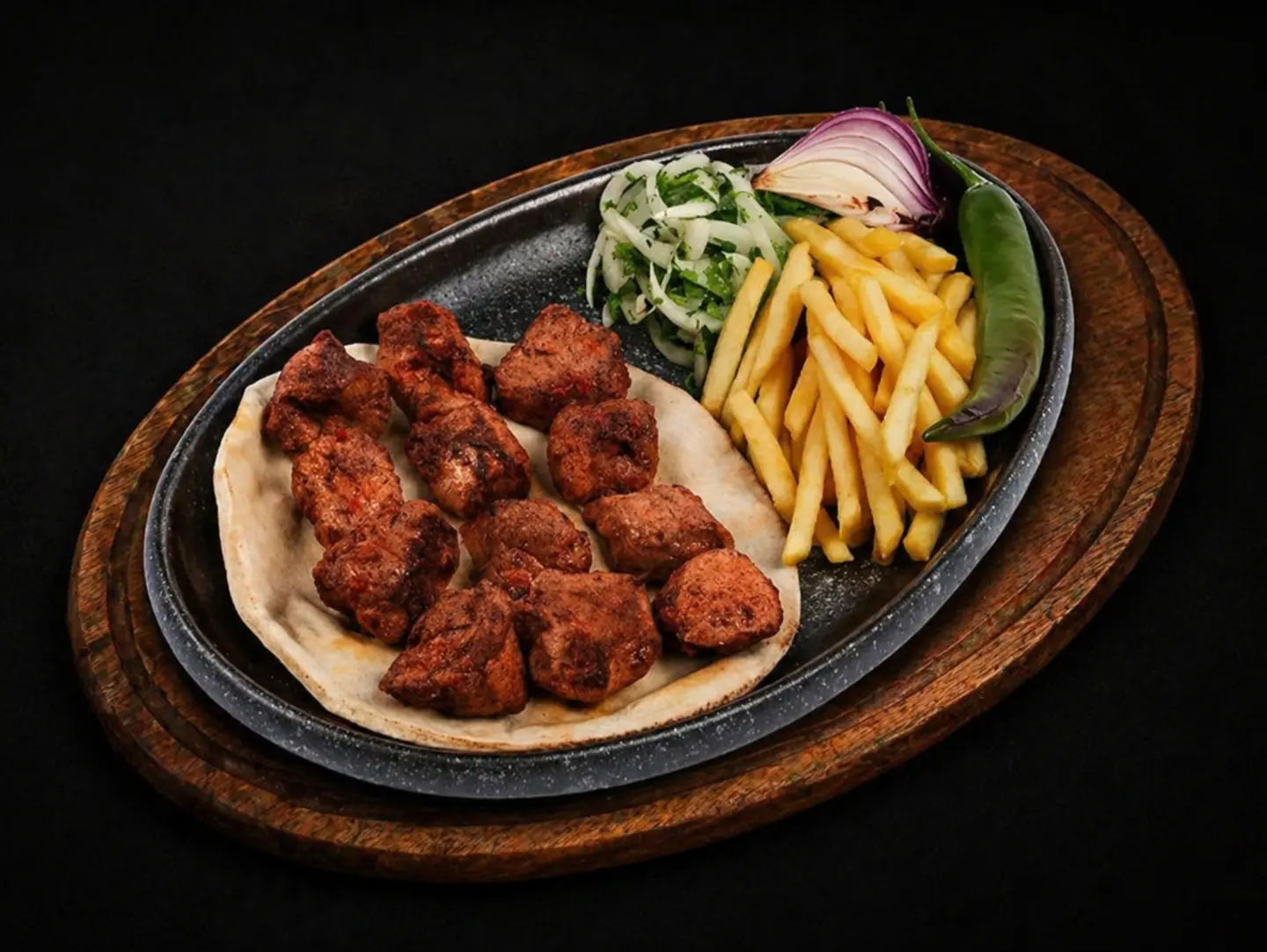 Meat Awsal - 4 Skewers