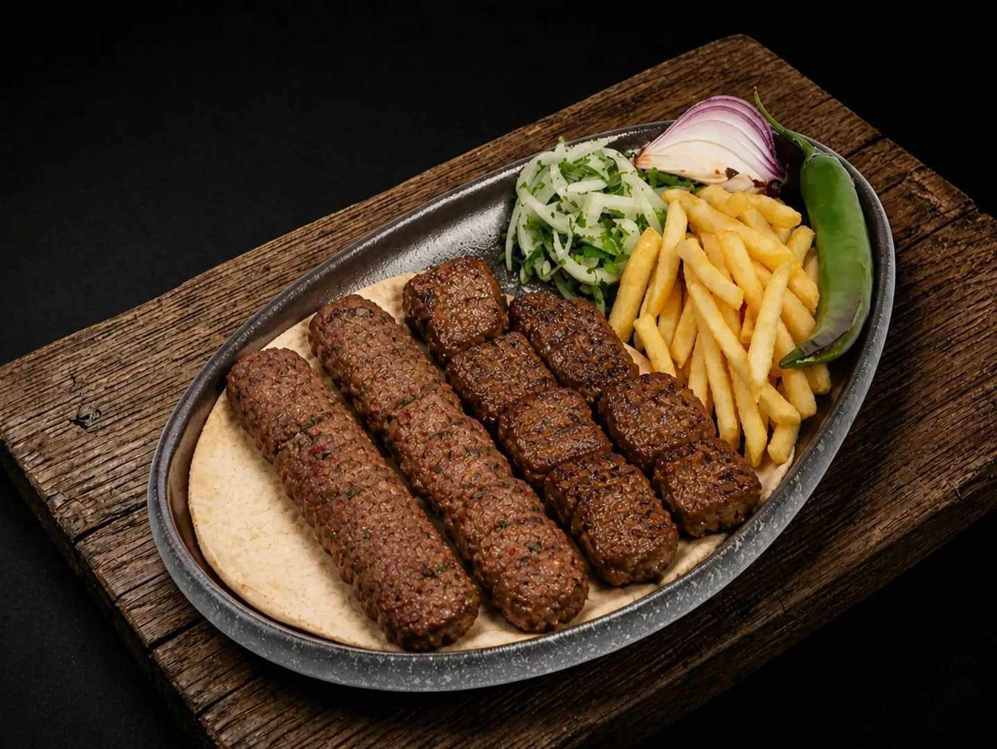 لحم مشكل - 4 أسياخ