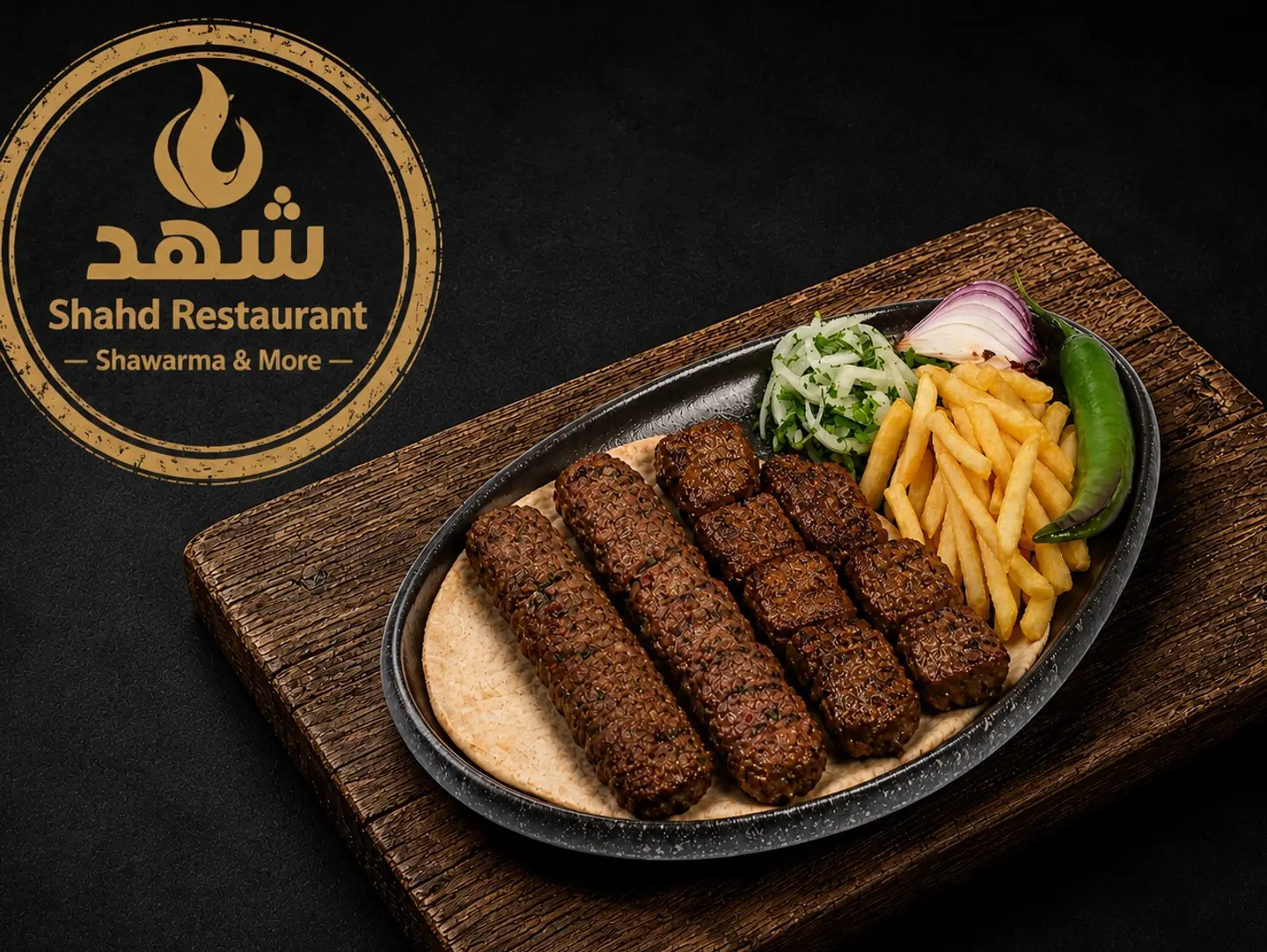 Mixed Meat - 4 Skewers