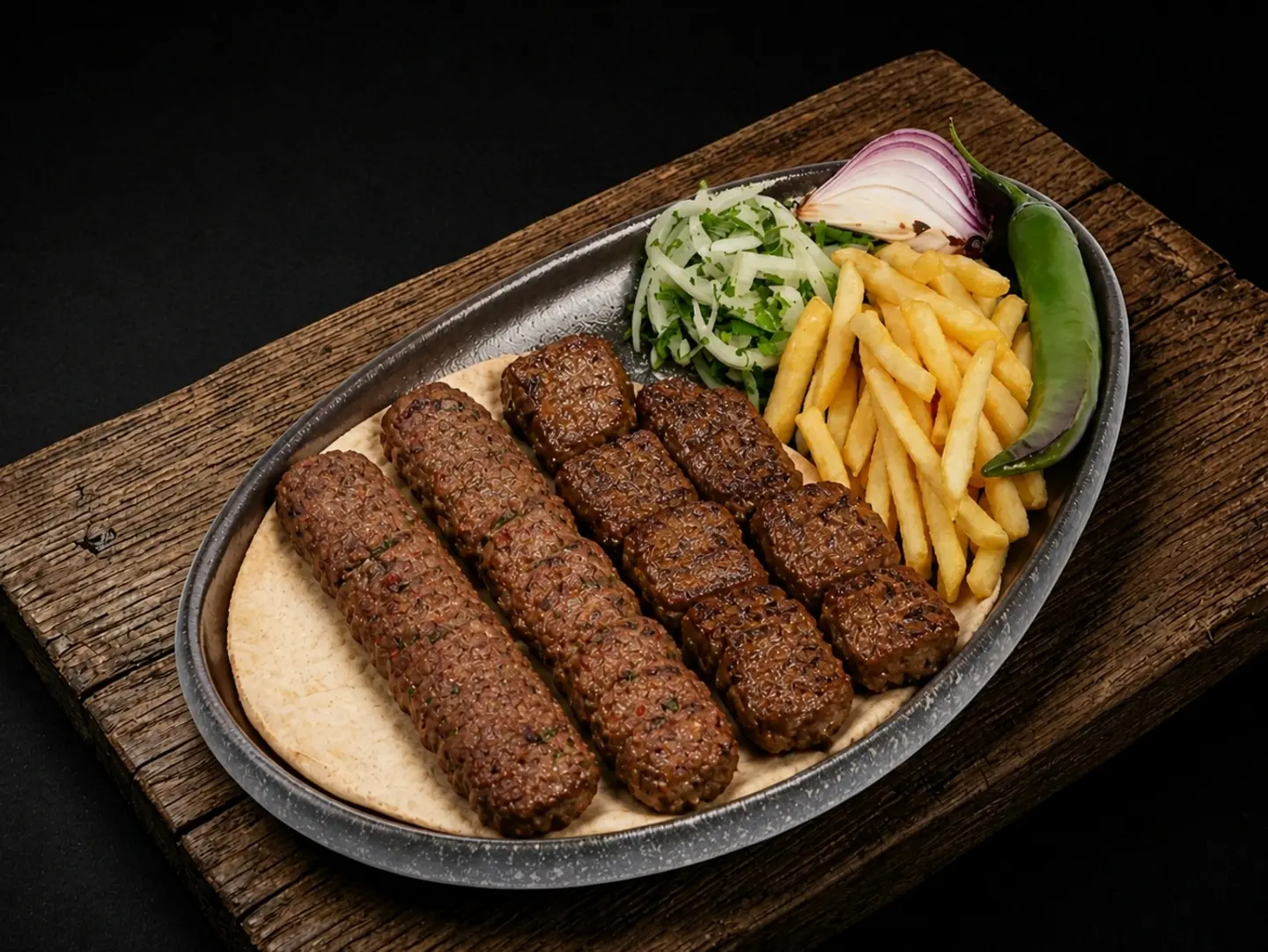 لحم مشكل - 4 أسياخ