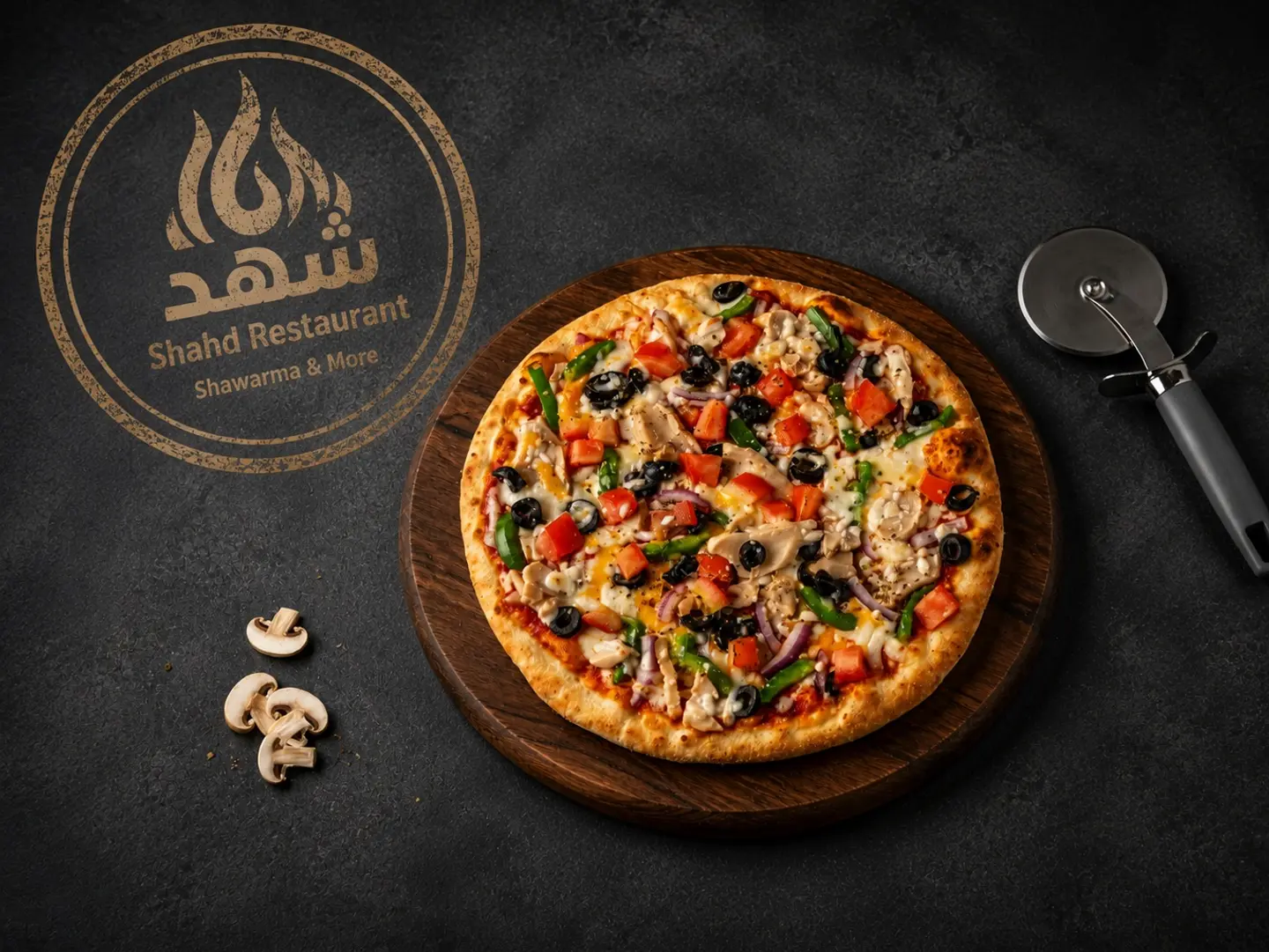 Vegetable Pizza - Small