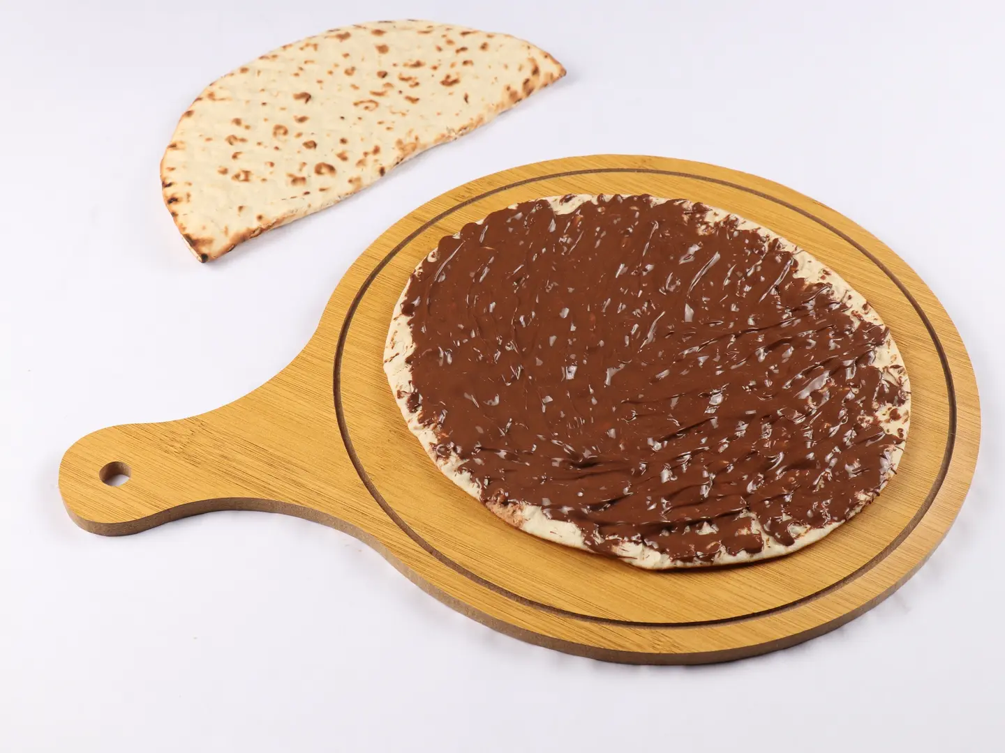 Saudi Bread Saj Nutella