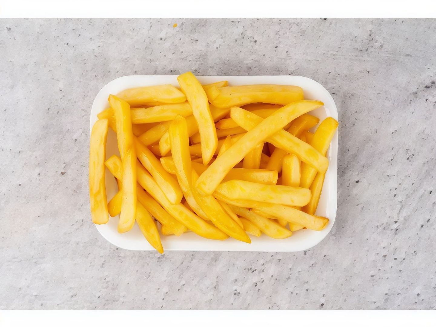 صحن بطاطس طازجة