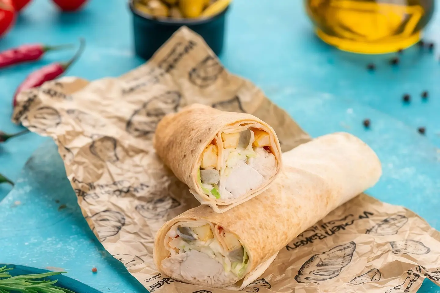 Chicken Taouk Sandwich