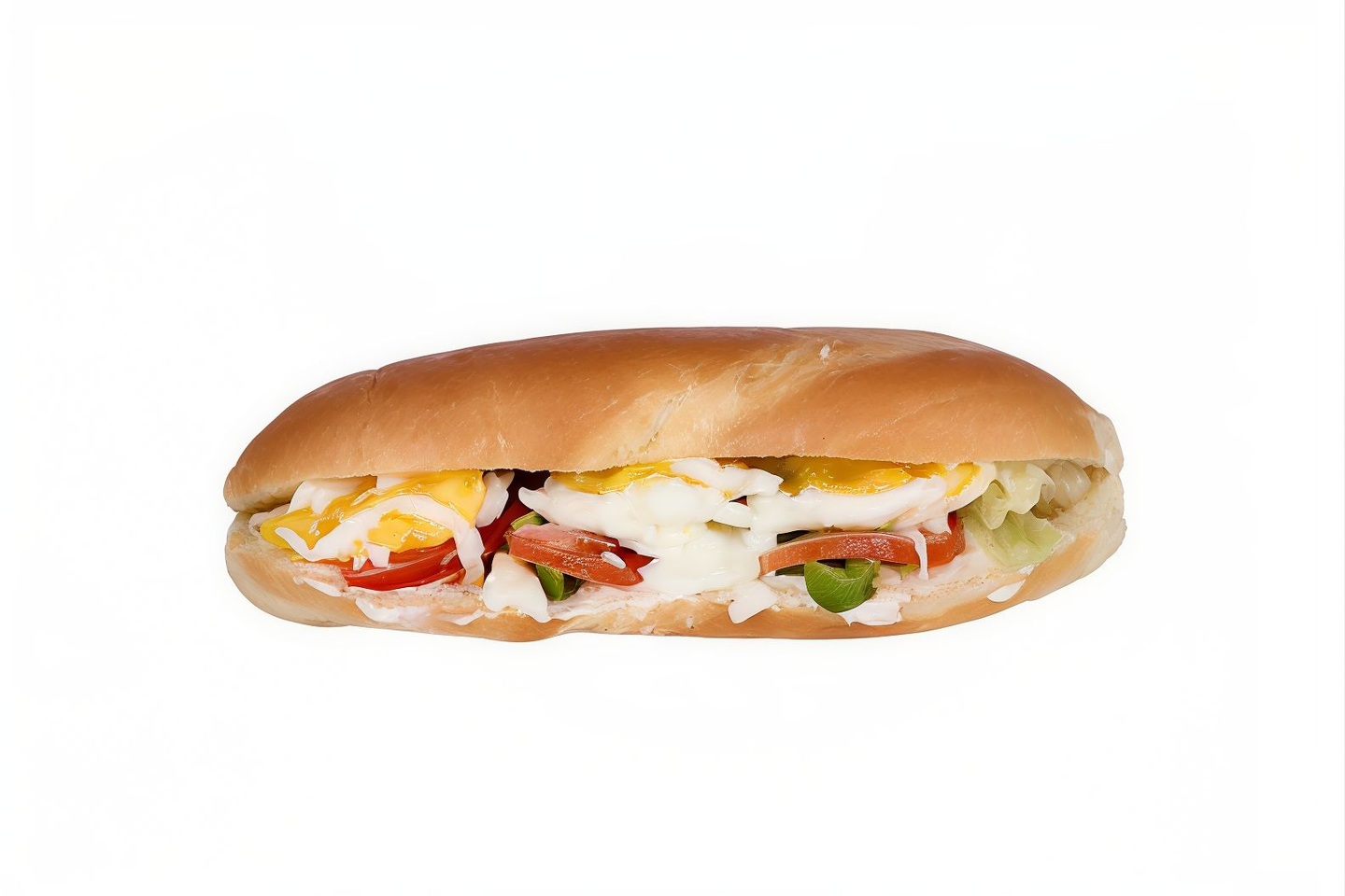 Egg Omelette Sandwich