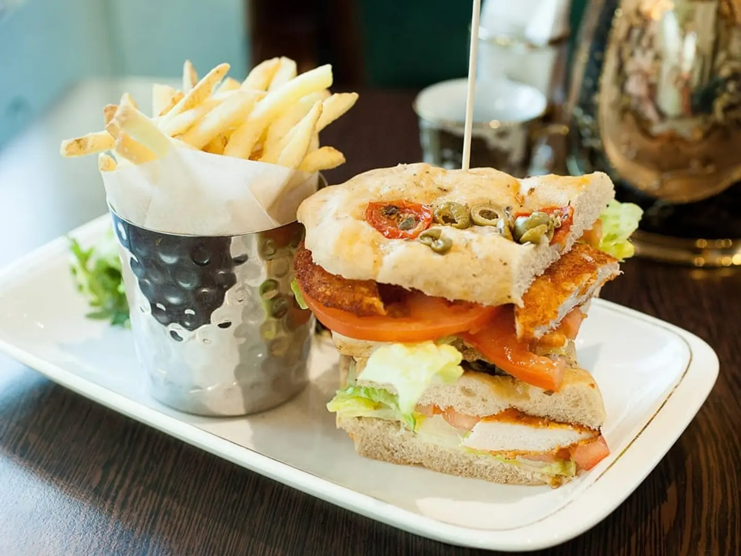 Chicken Escalope With French Fries