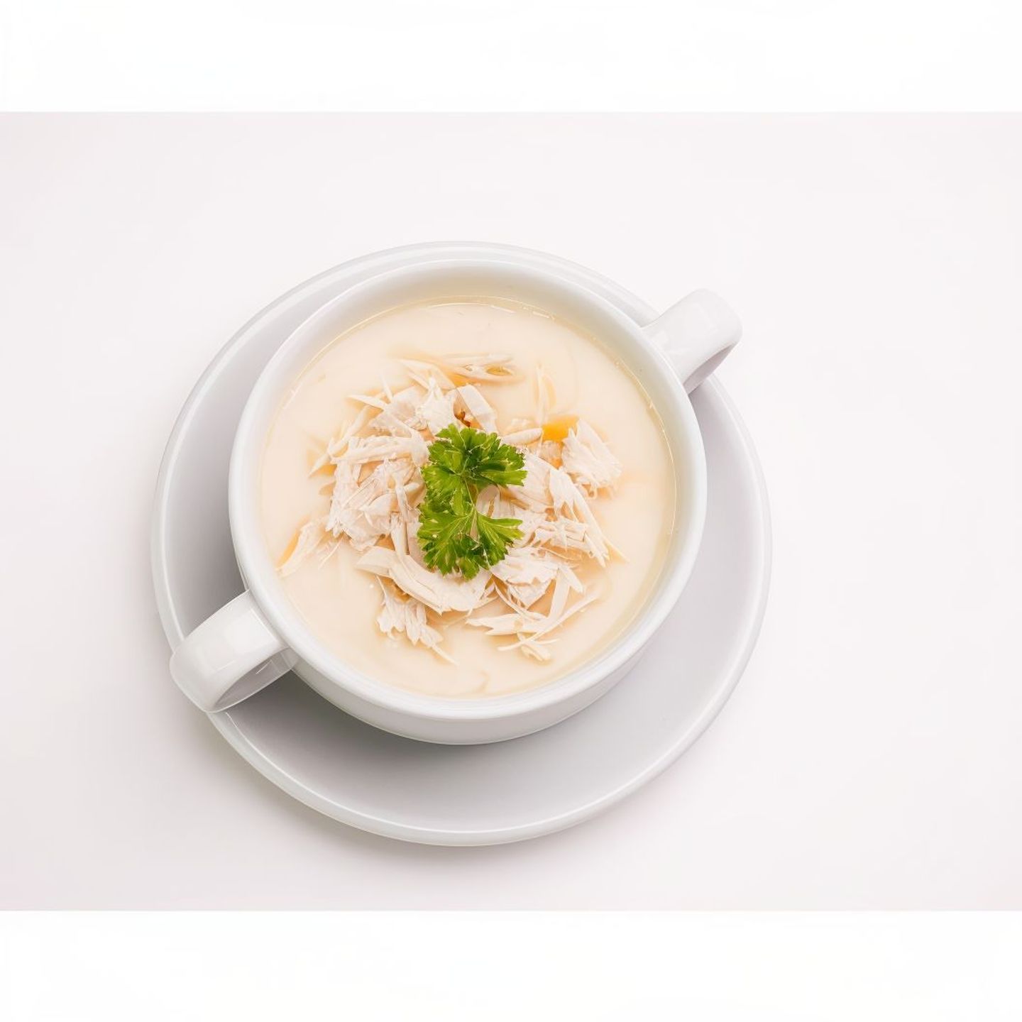 شوربة كريمة دجاج