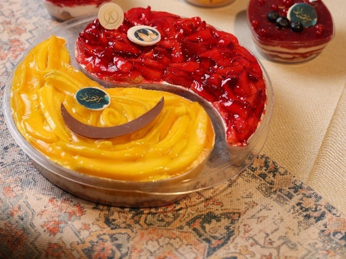 Kunafa Two Flavor (Mango,Strawberry)