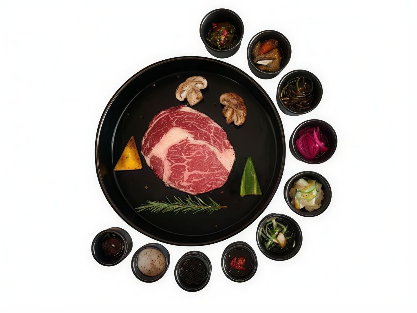 Premium Cut Charcoal Grilled Wagyu Rib Eye 250