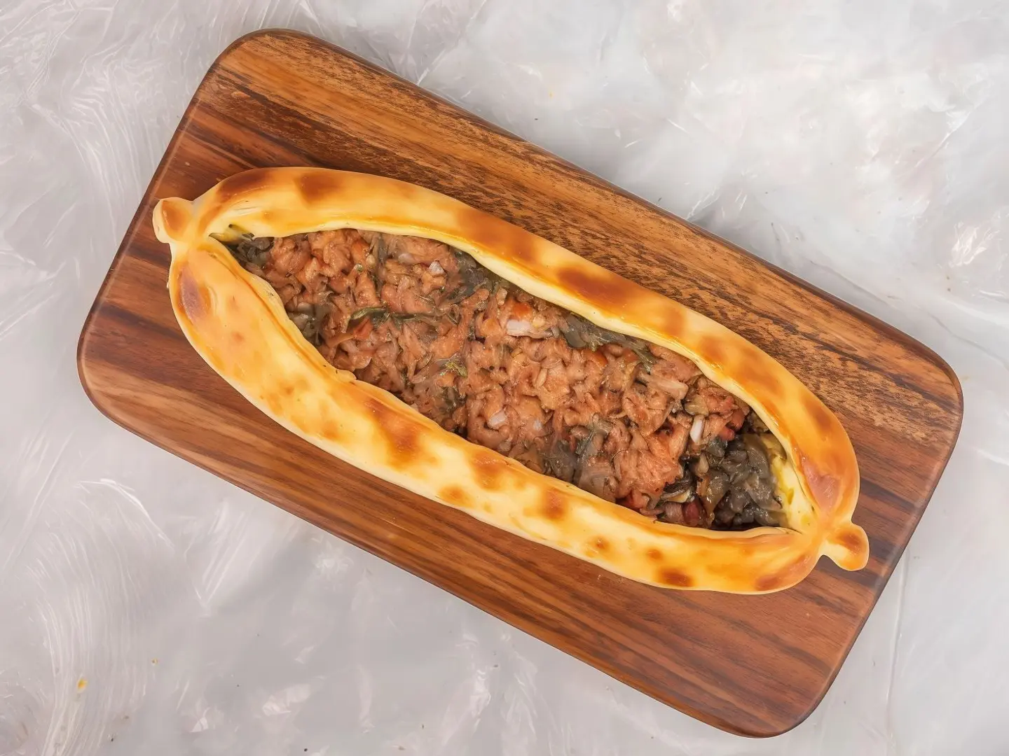 كرفت باللحم