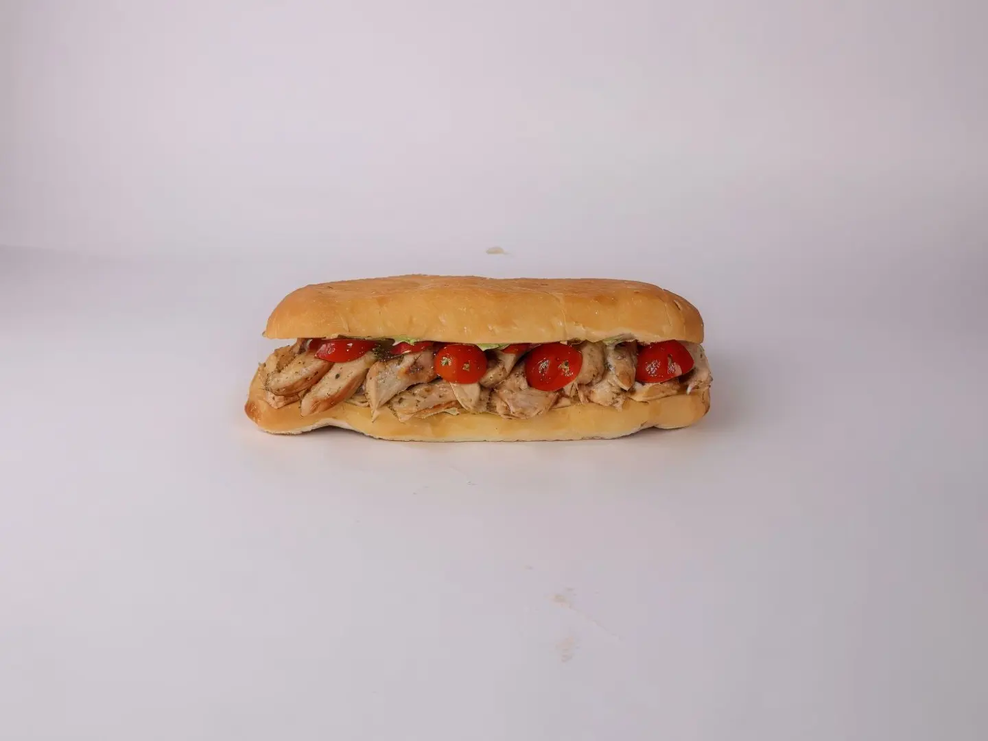 ساندويتش الدجاج بالبيستو