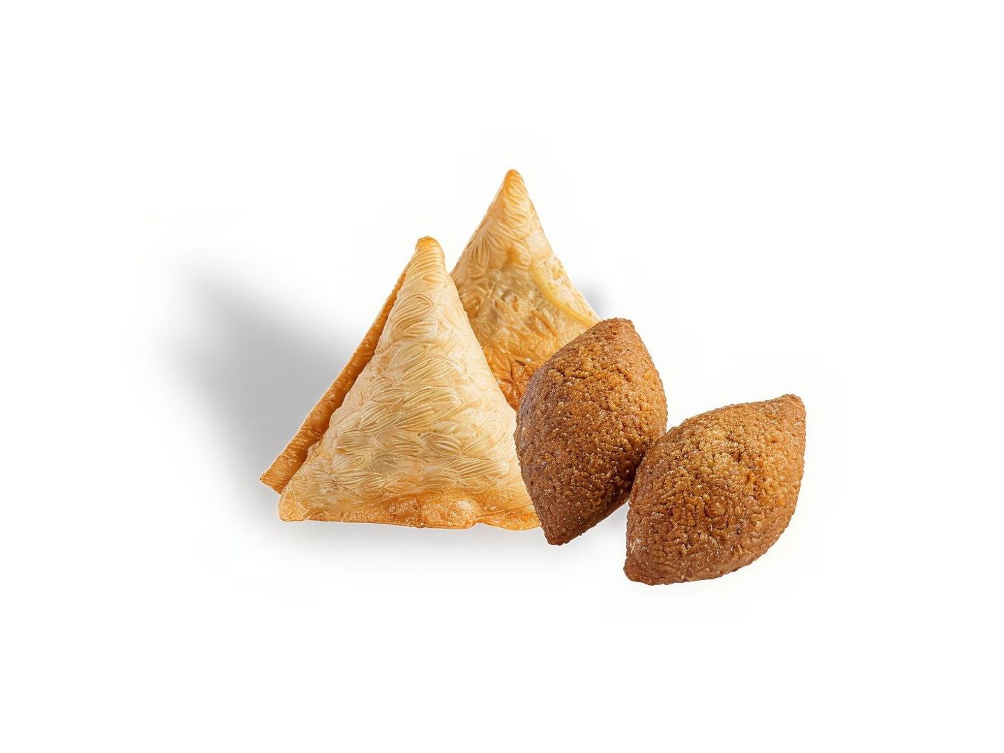 صحن مشكل كبه وسمبوسه