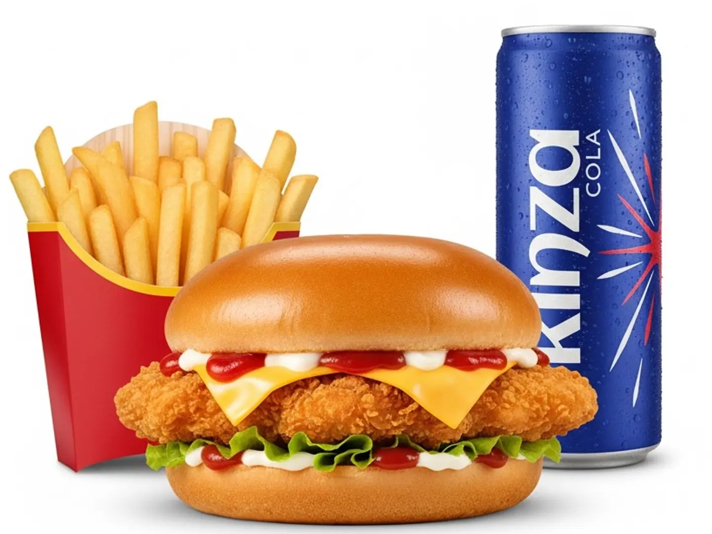 وجبة برجر ستربس