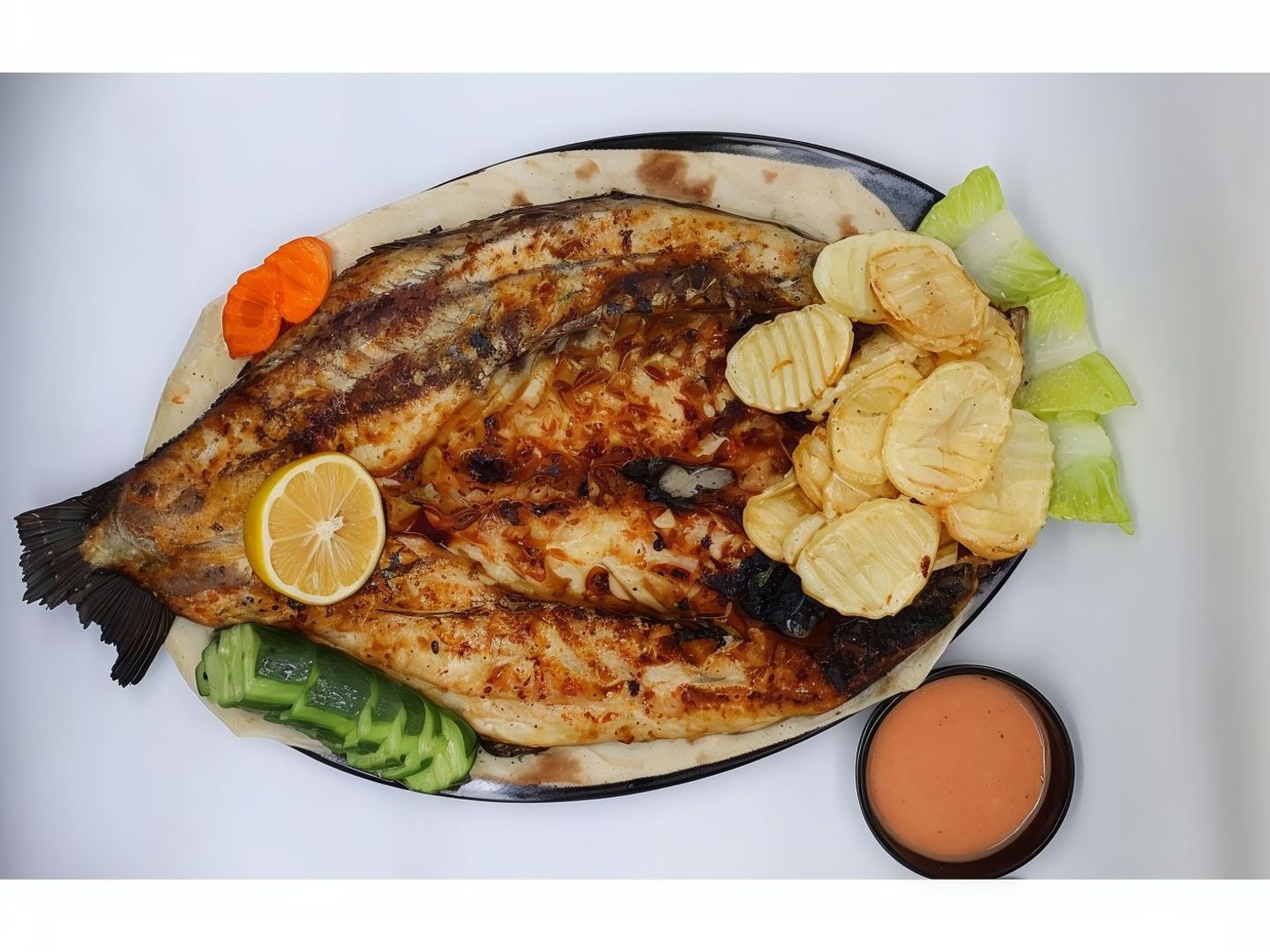 Iraqi Masgouf Fish