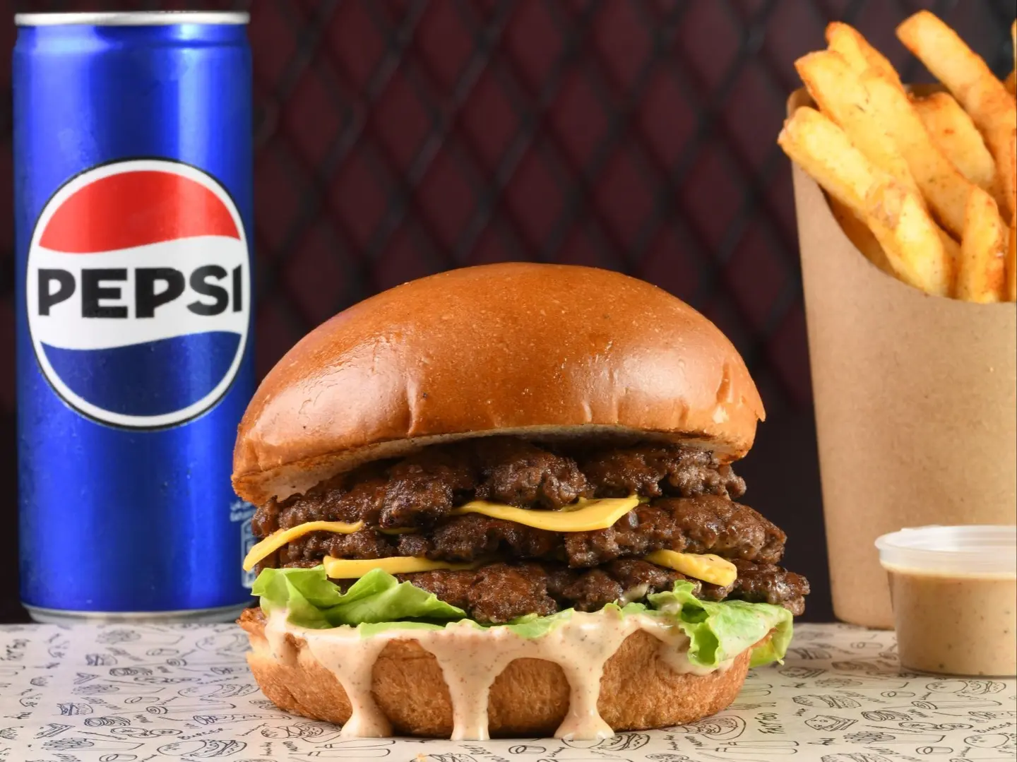 وجبة تربل سماش